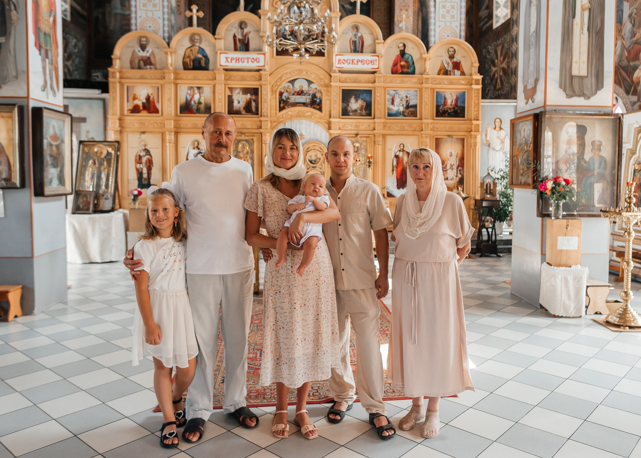 Крещение Артемия. Детский и семейный фотограф выпускной альбом Приморско-Ахтарск