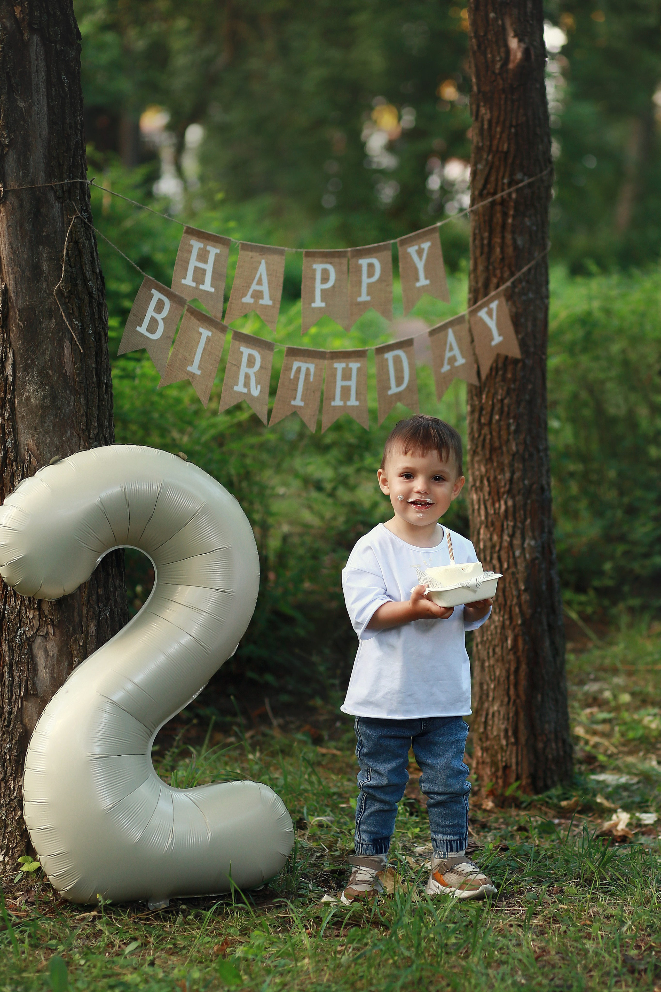 Двухлетие в Дендрарии. Семейный фотограф в Воронеже Плотникова Алина