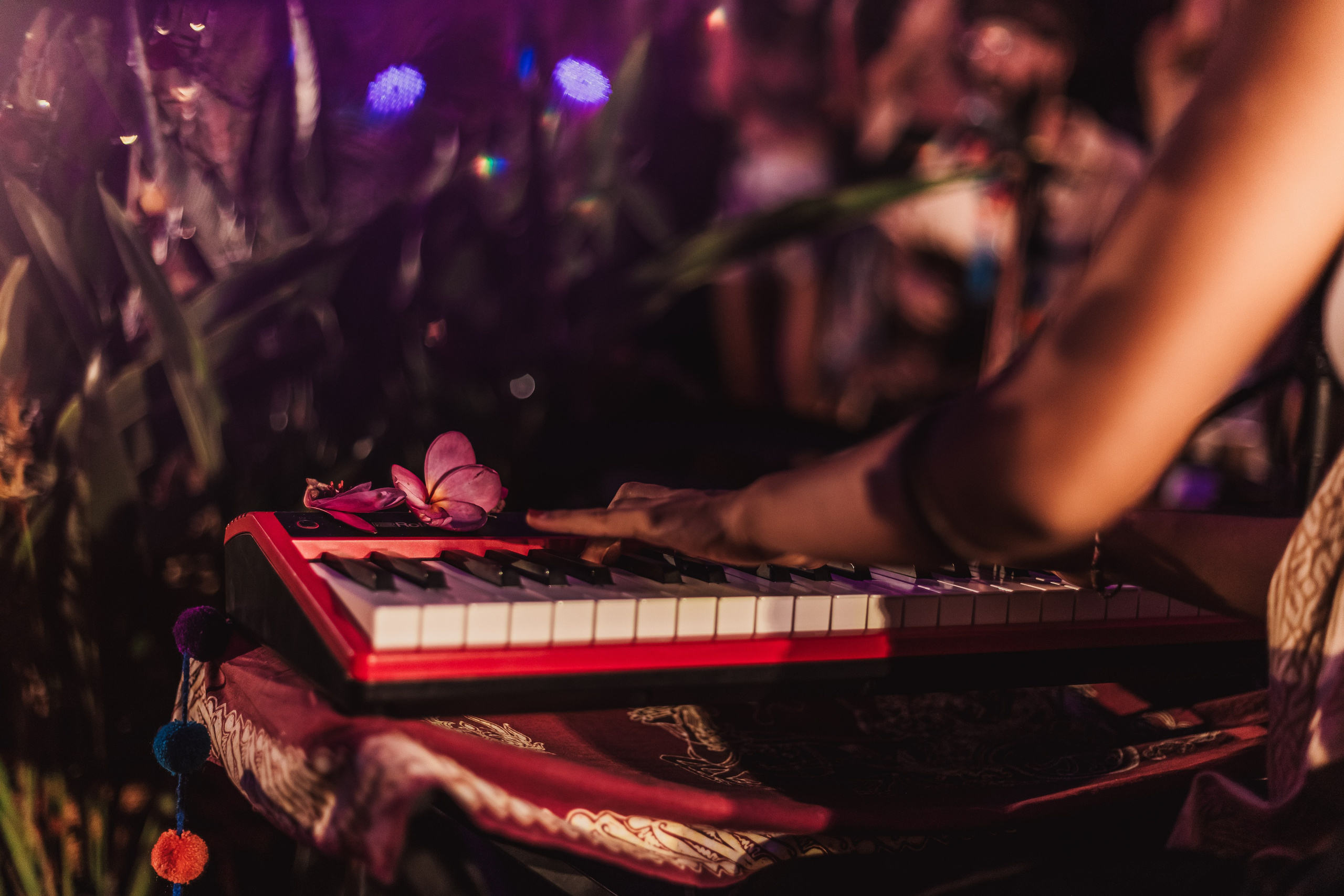 Hanuman Project kirtan at Alchemy april. Mariam Bagdasaryan