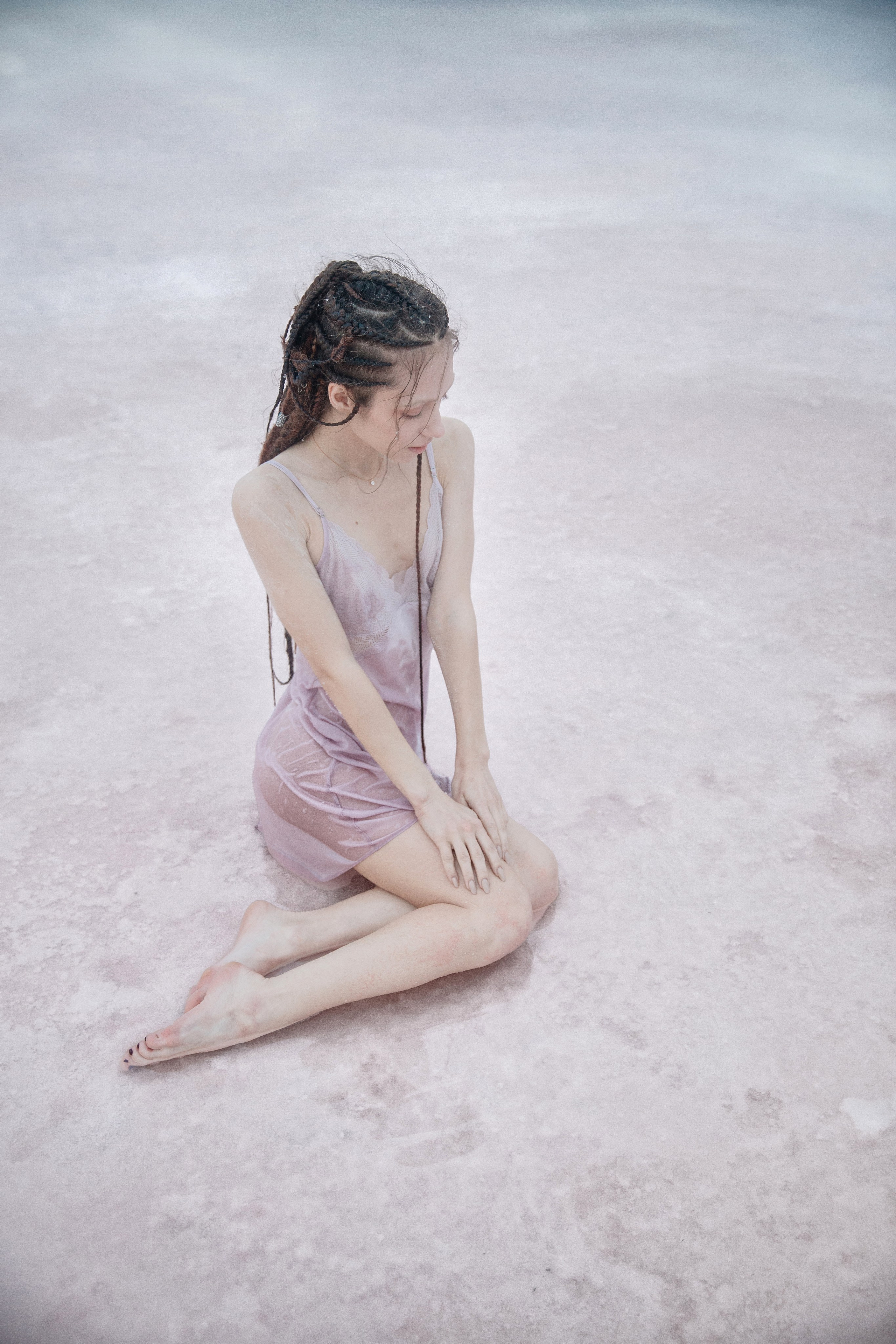 Pink lake. Lena Sorokina photographer, Astana, Kazakhstan