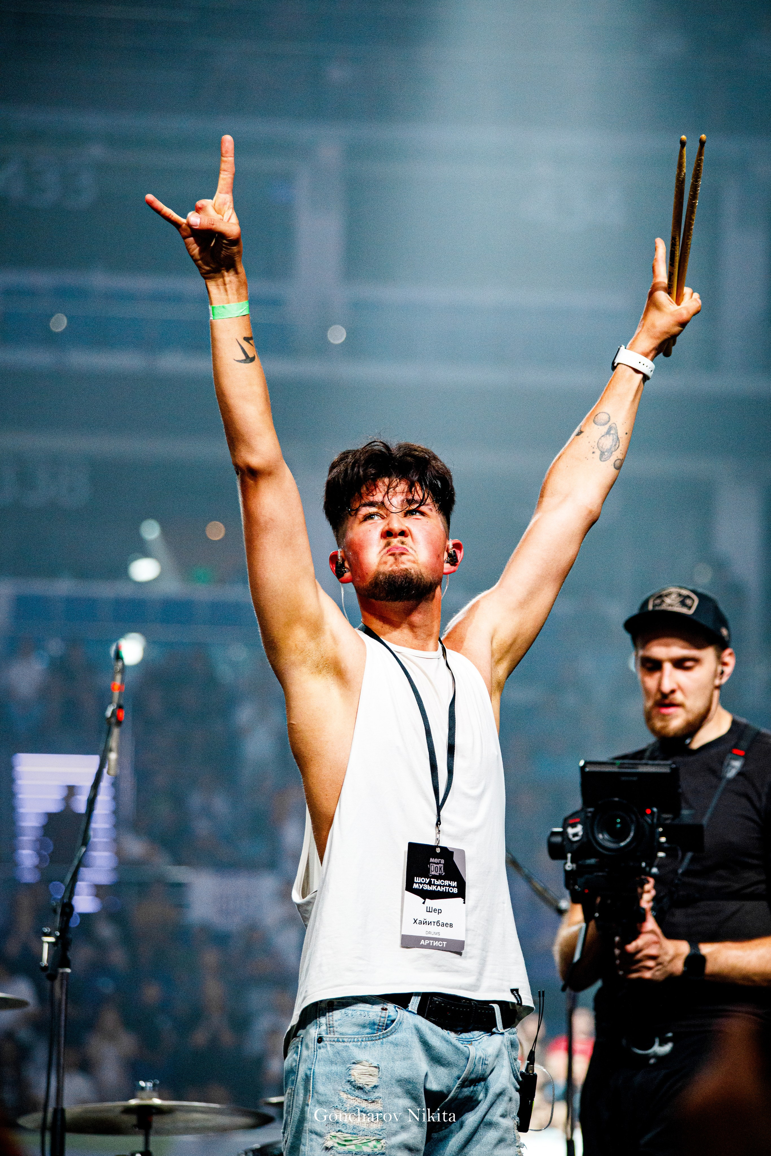 Концерт «МЕГАРОК». Спортивный фотограф — Никита