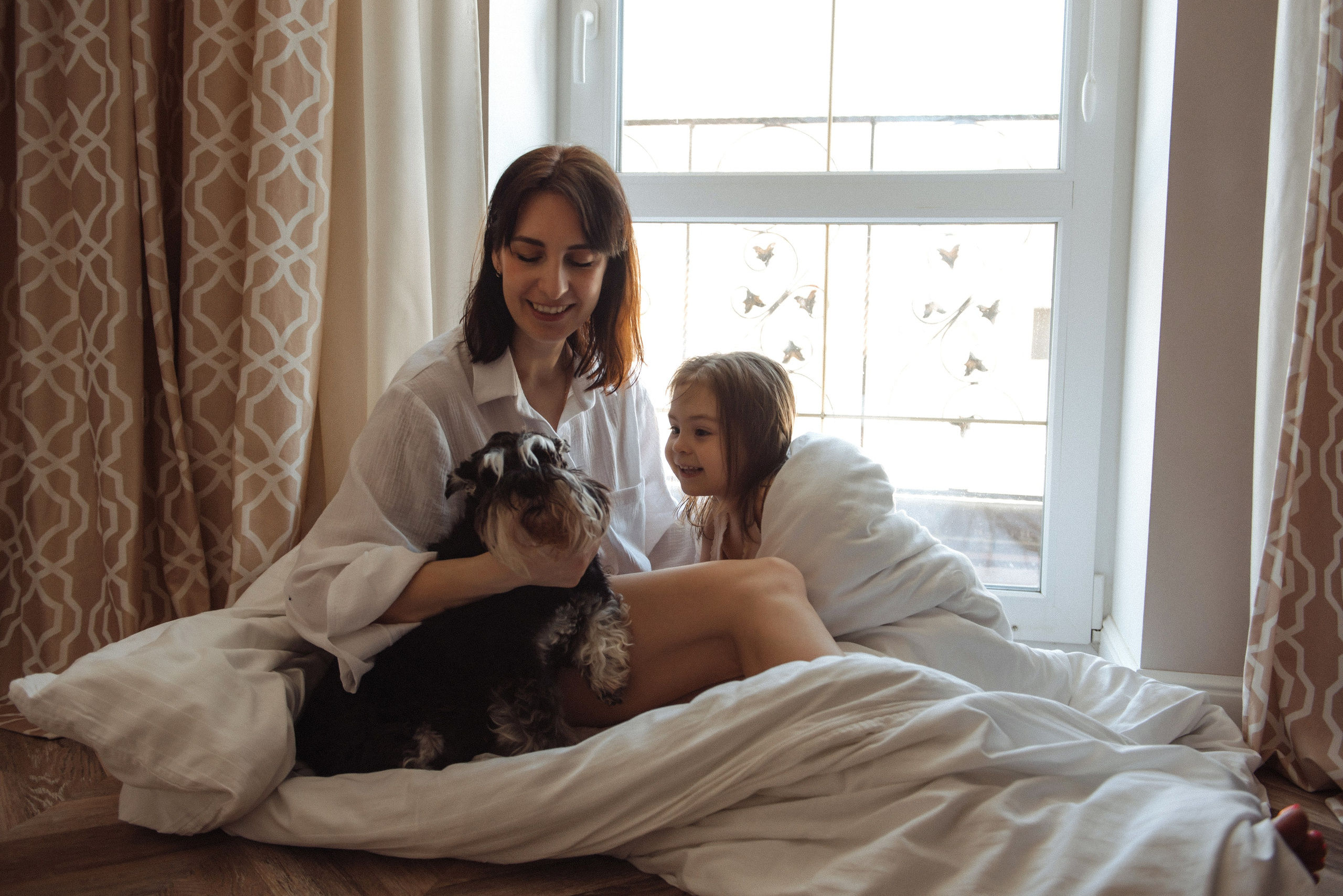 Юля, Аня и хвостики. Свадебный, портретный, фотограф беременности в Нижнем Новгороде Алина Зиновьева