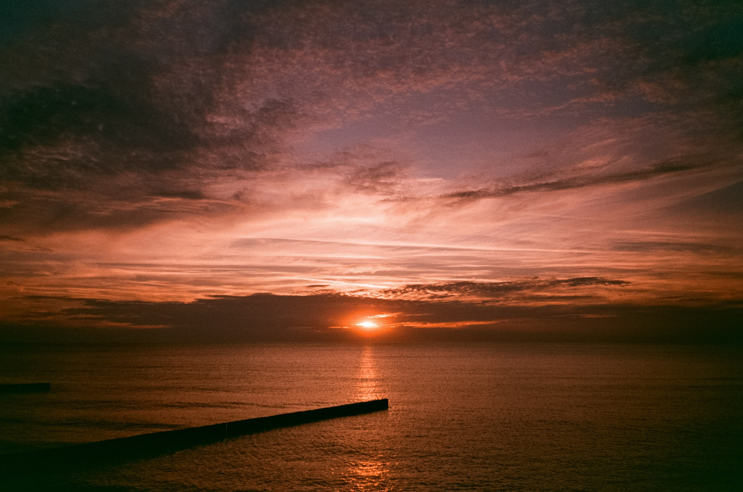 Закаты Зеленоградск, Светлогорск / Ricoh MF-1 / Konica Centuria 400