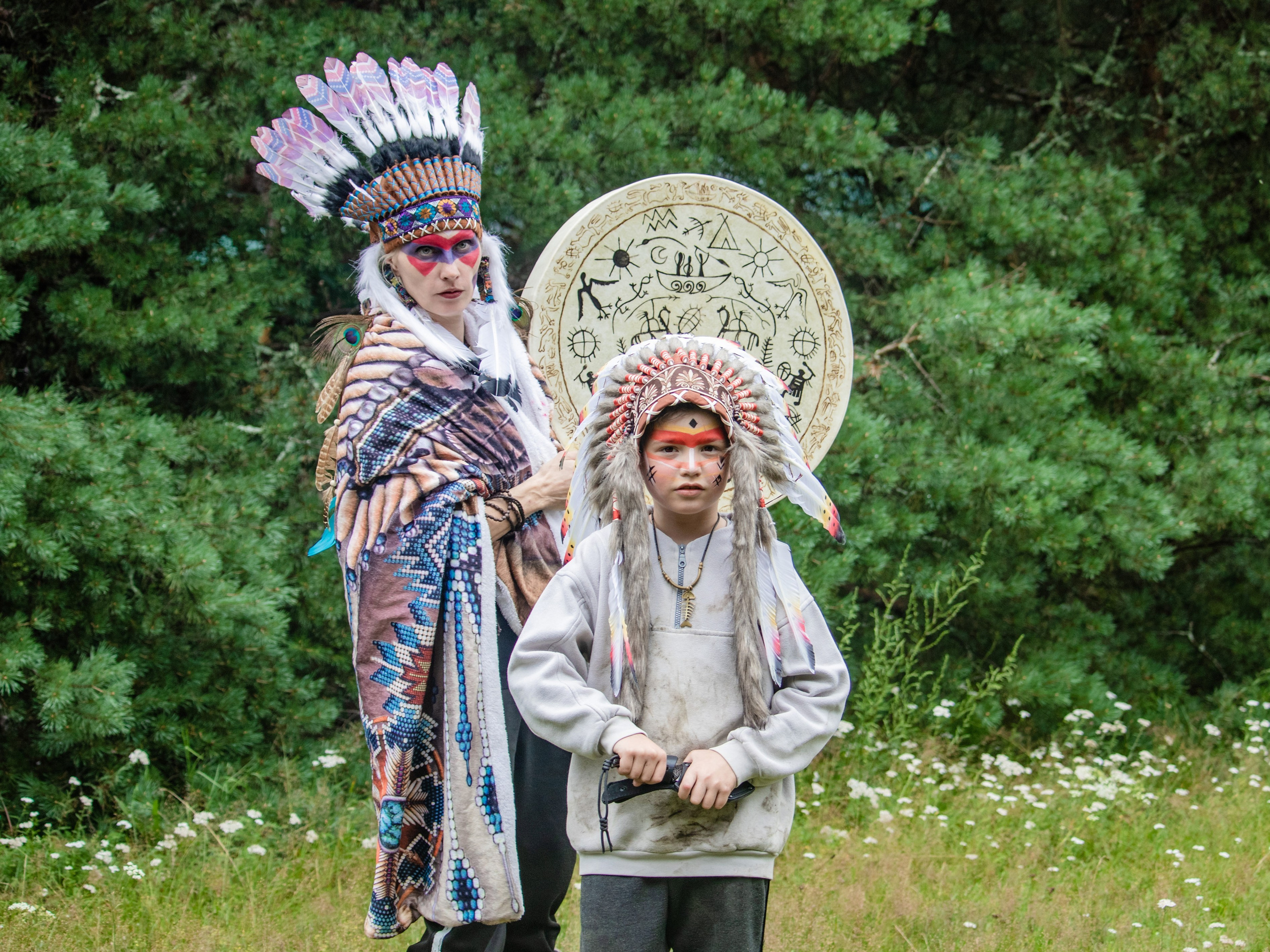 Индейцы фотосессия