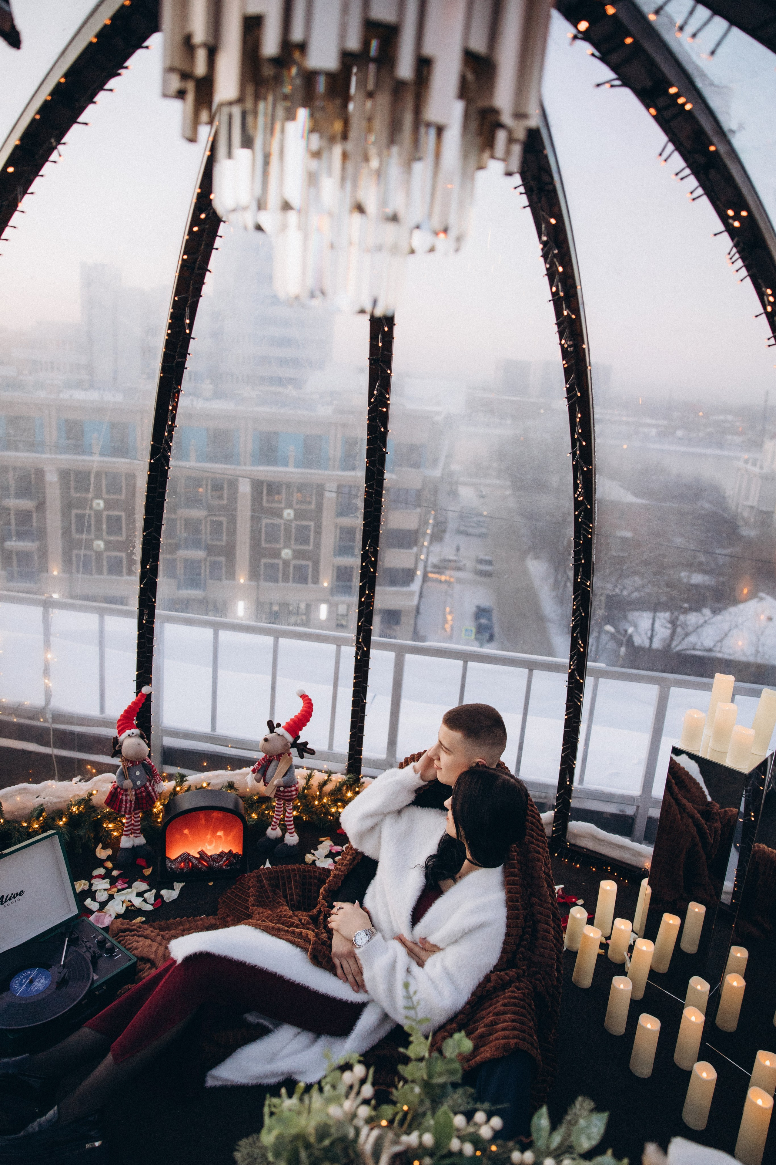 Свидание на крыше. Свадебный, семейный фотограф в Иркутске Светлана Макаричева