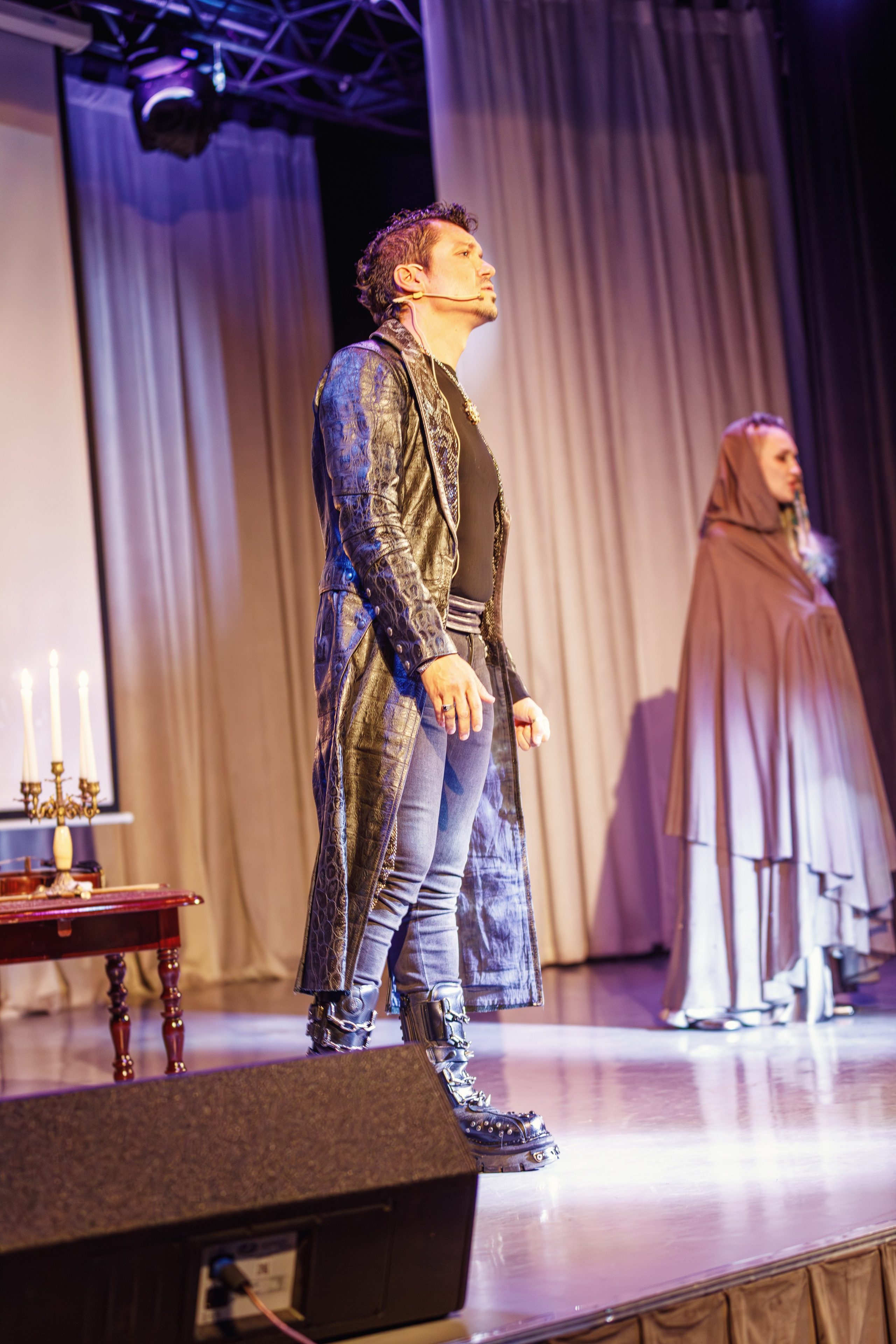 Мюзикл. Скрипка Паганини. Бэкстейдж. Фотограф портретист в Троицке и Москве Иван Парусиди