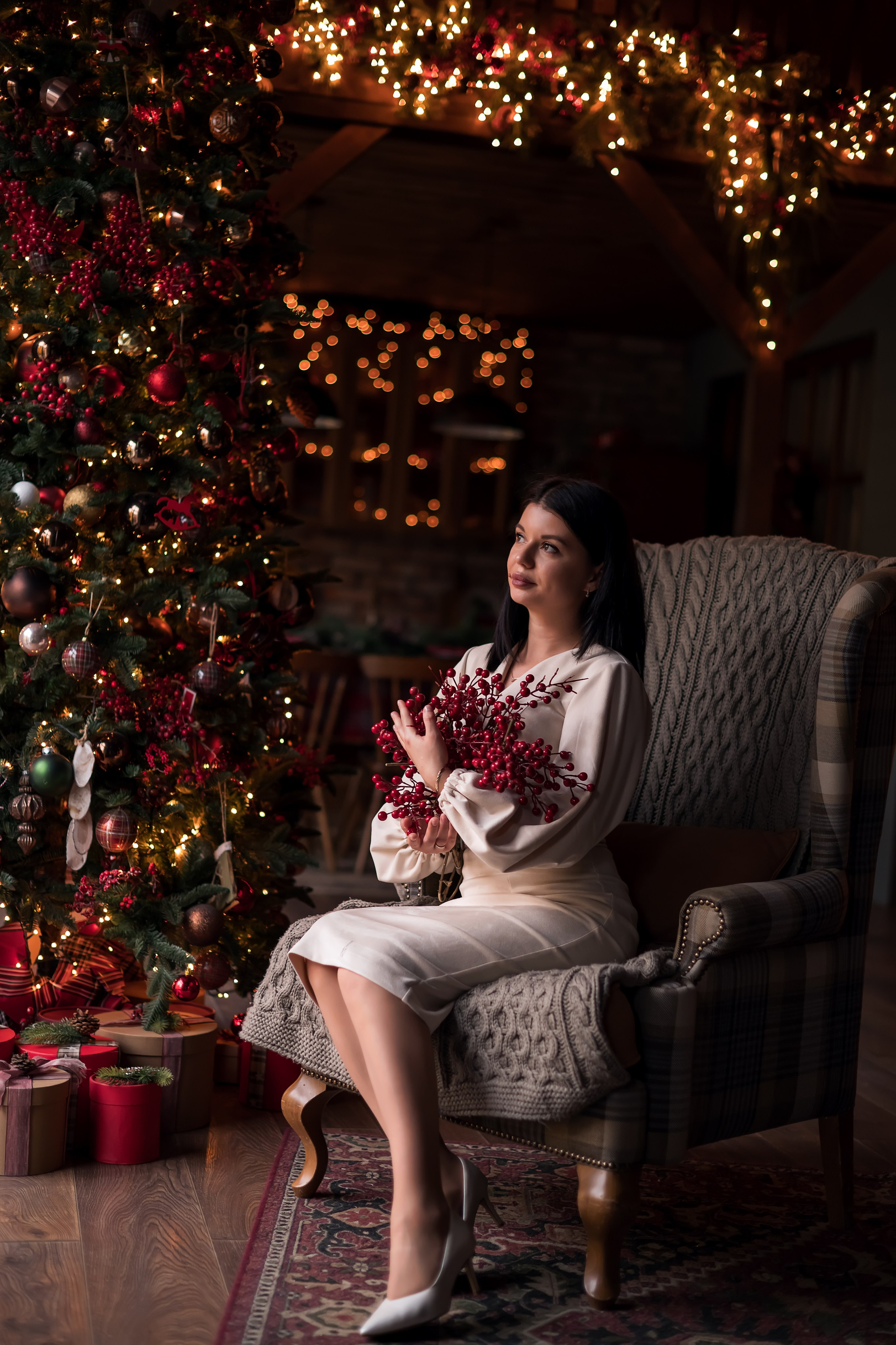 Новогодние фотосесии. Семейный и женский фотограф в Москве Ирина Романова