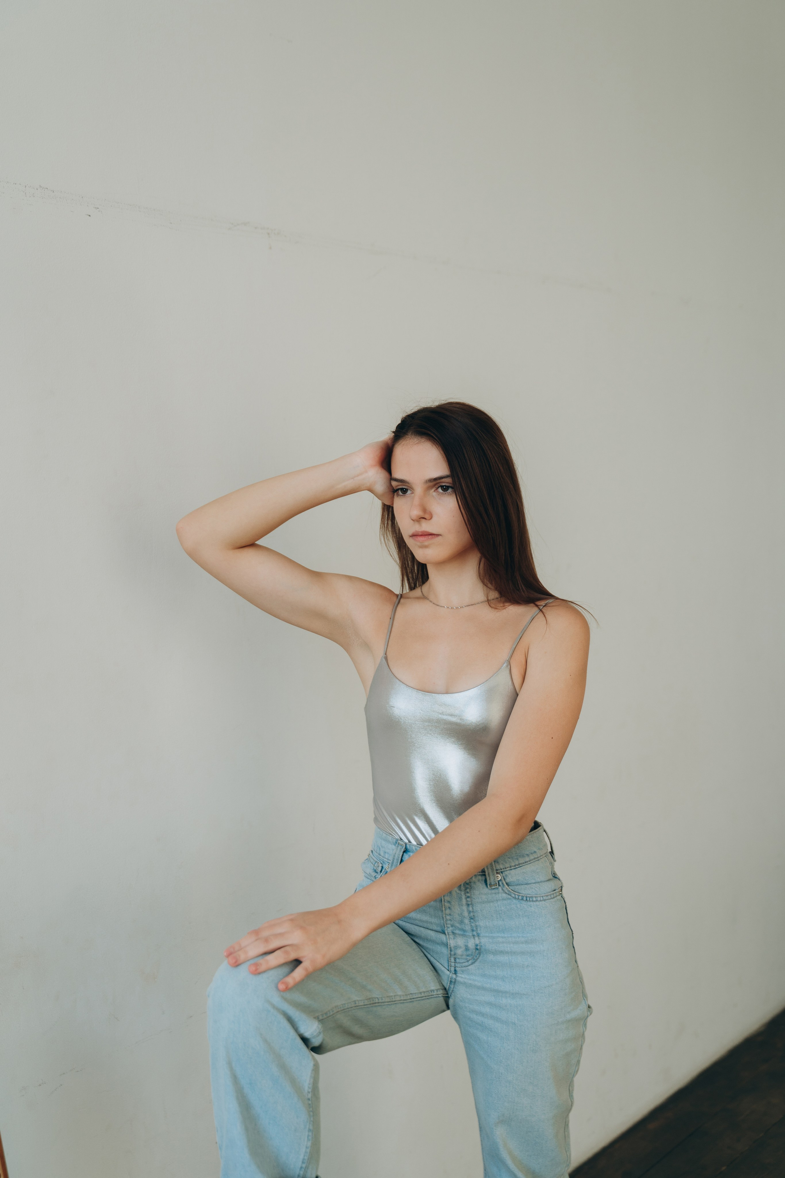 Настя. Модельные тесты. Фотограф Москва Виктория-Антуанетта