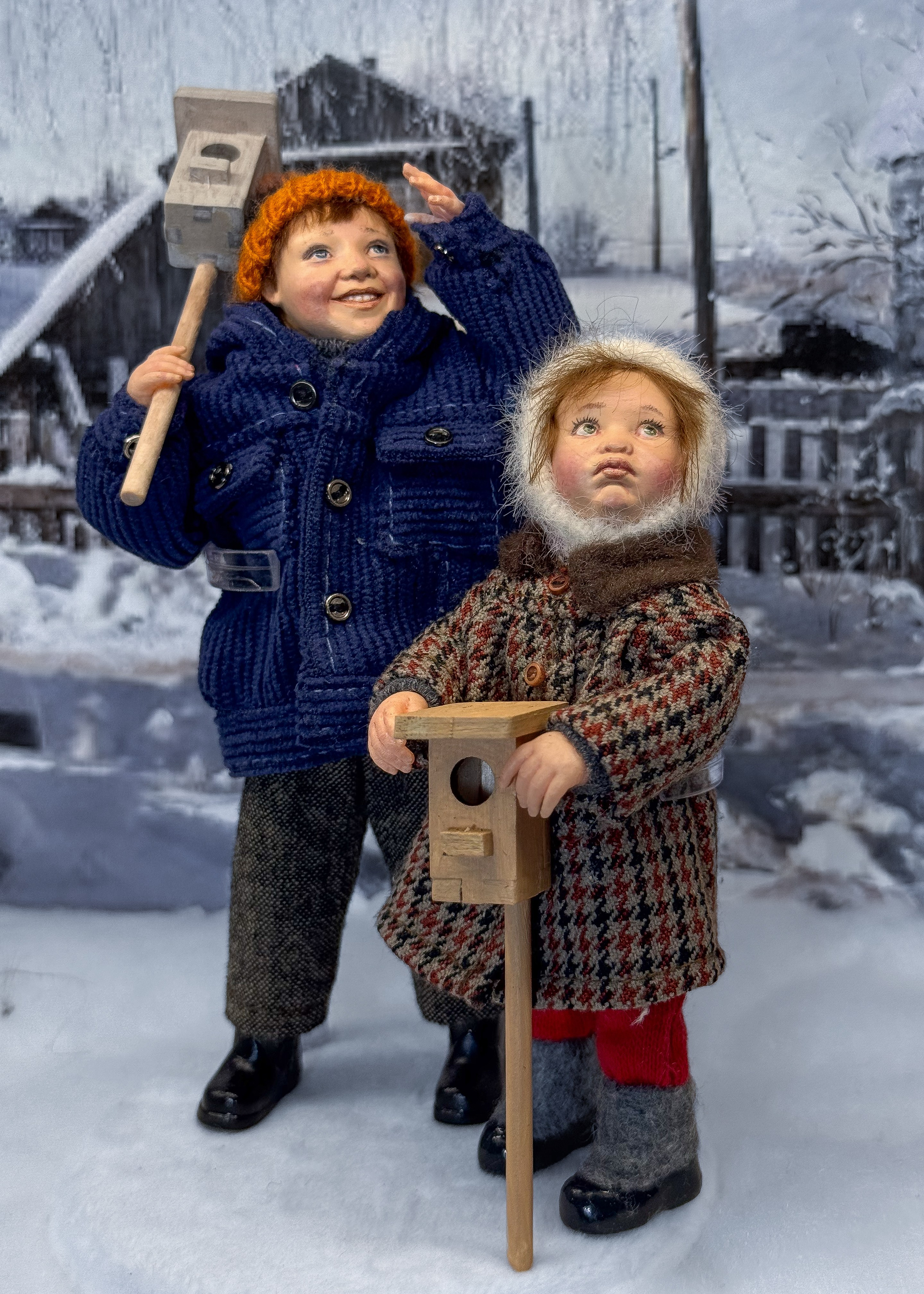 Авторские куклы Марины Новожиловой. Художественная мастерская