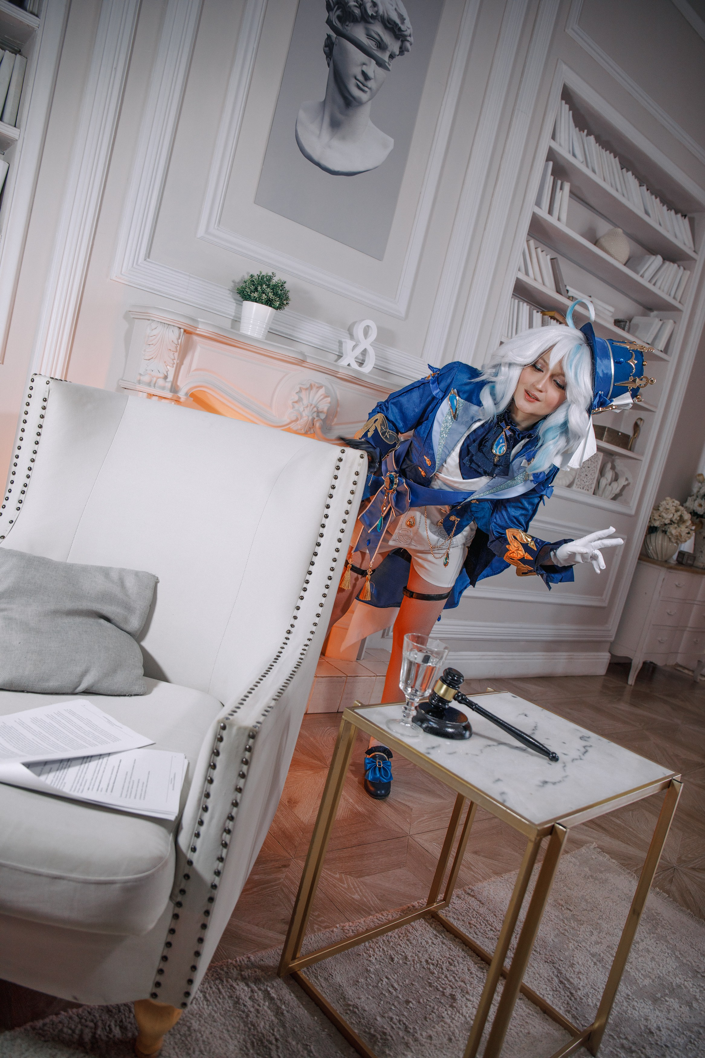 GENSHIN IMPACT: Neuvillette & Furina. Polaroud love