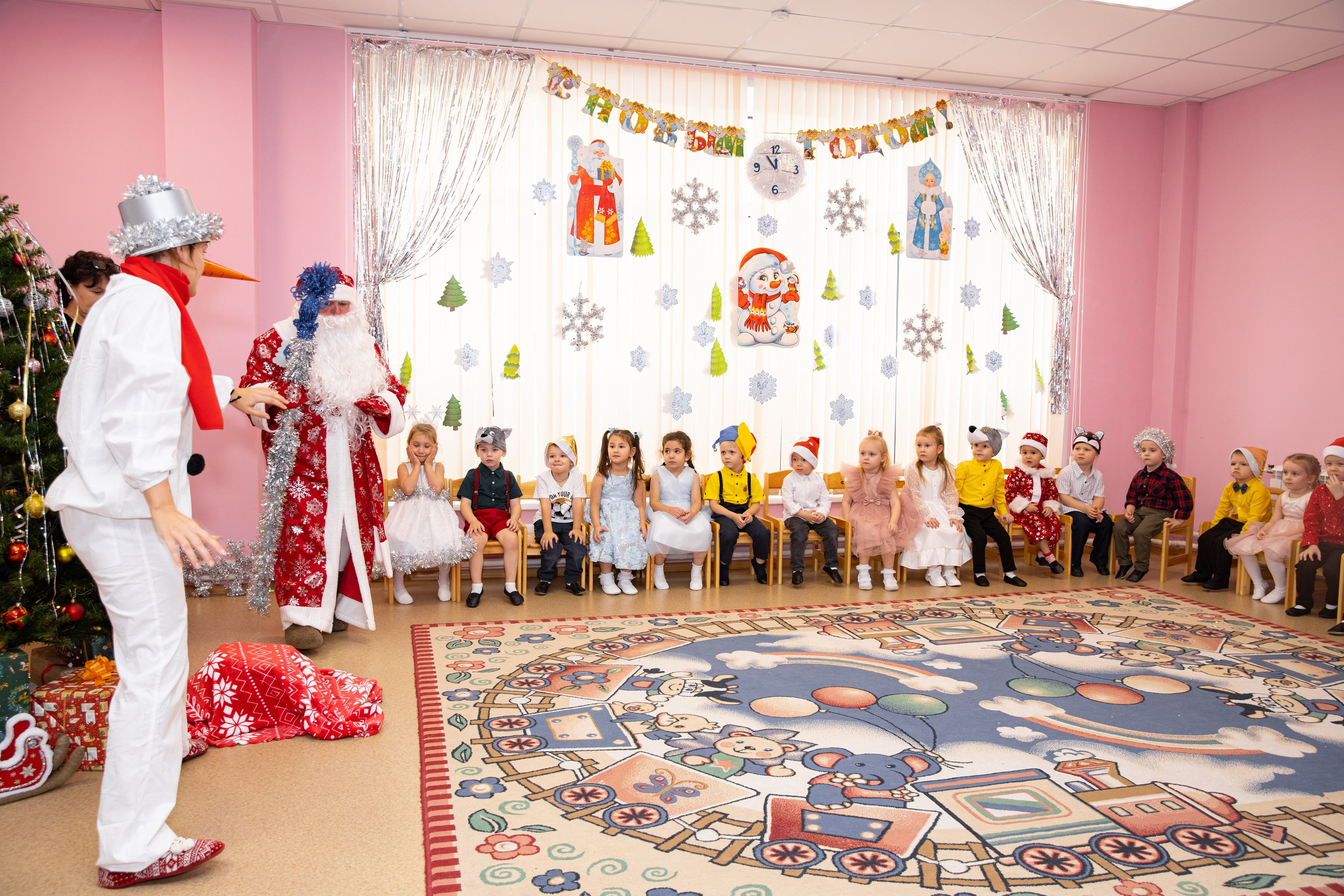 Новогодний утренник Полисадик. Фотограф в Железнодорожном и Балашихе