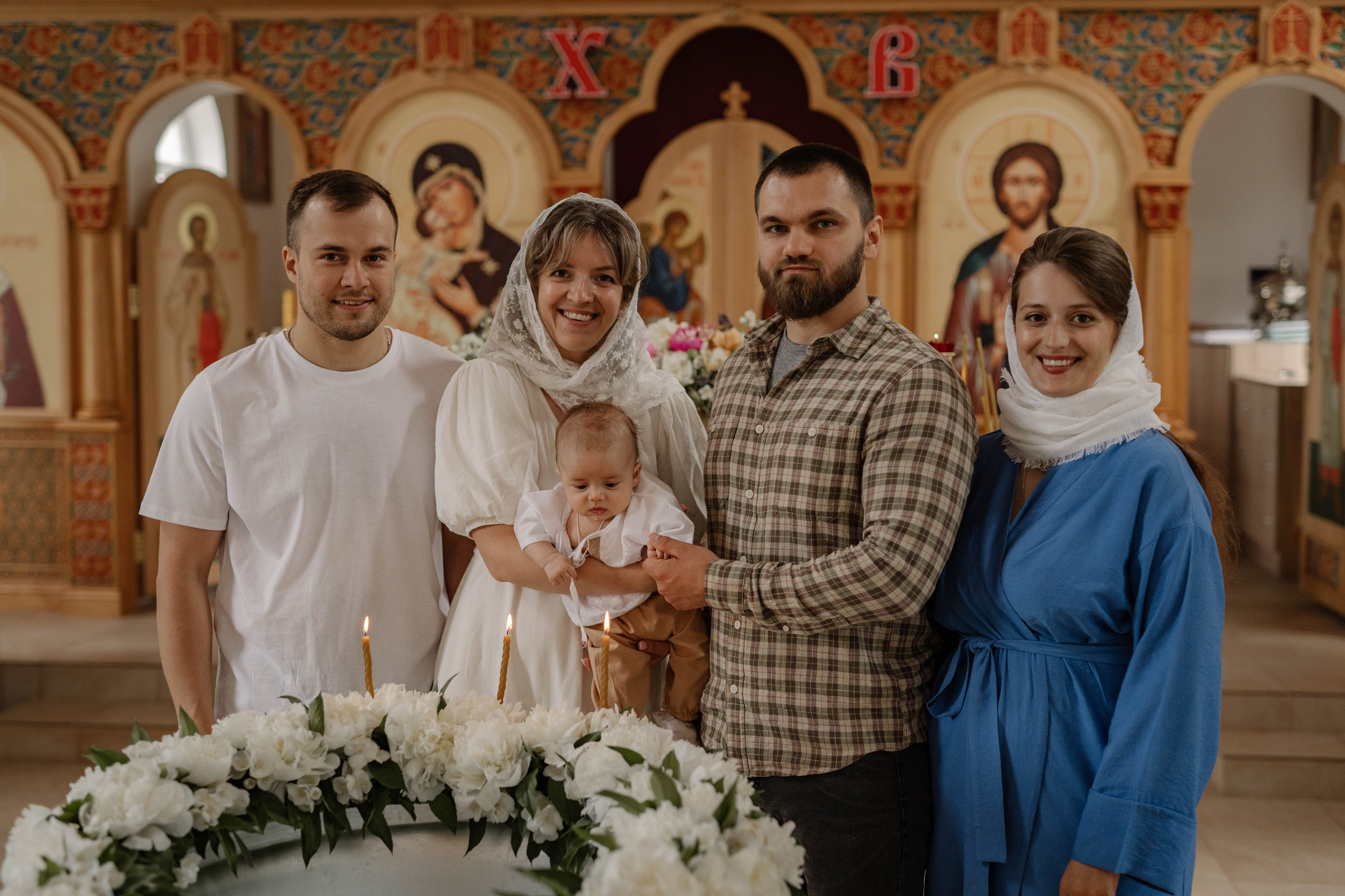 Крещение Макара. Свадебный и семейный фотограф в Калуге Анна Киреева