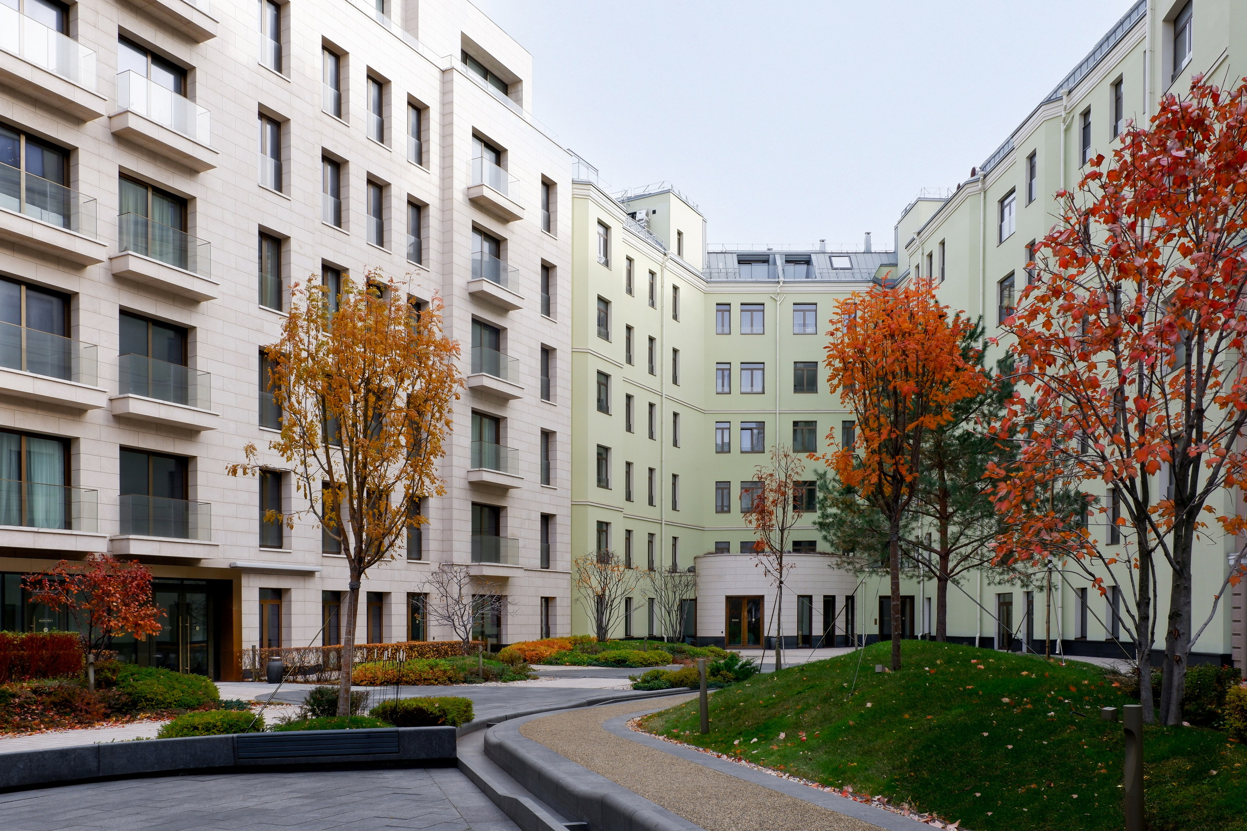 Жилой комплекс «Полянка 44». Михаил Мулач | Архитектурный фотограф