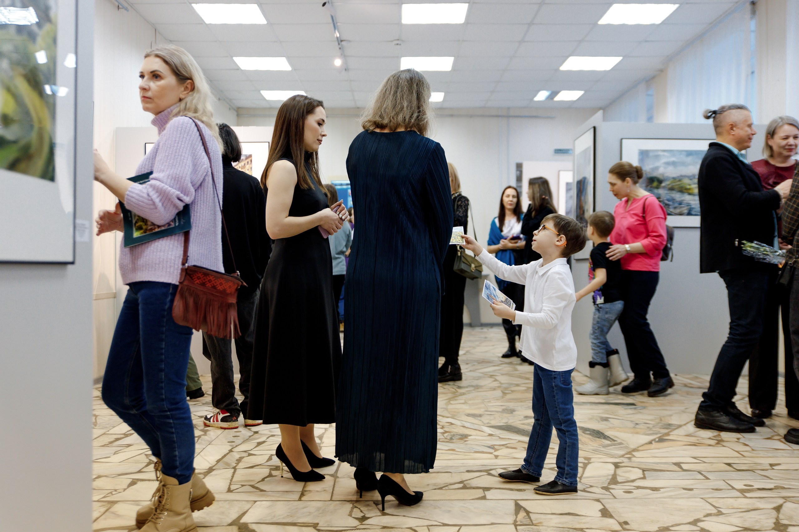 Первая персональная выставка. Главная