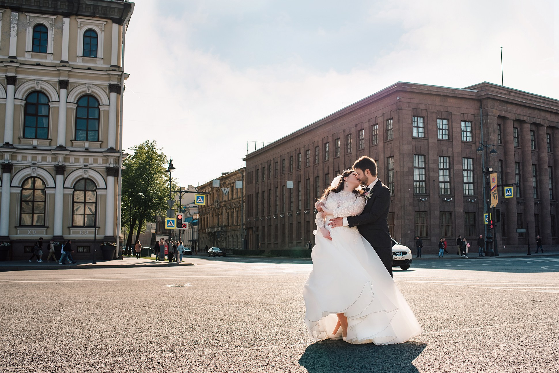 Алина и Илья. Свадебная классика. Семейный и Свадебный фотограф. Санкт-Петербург. Пушкин