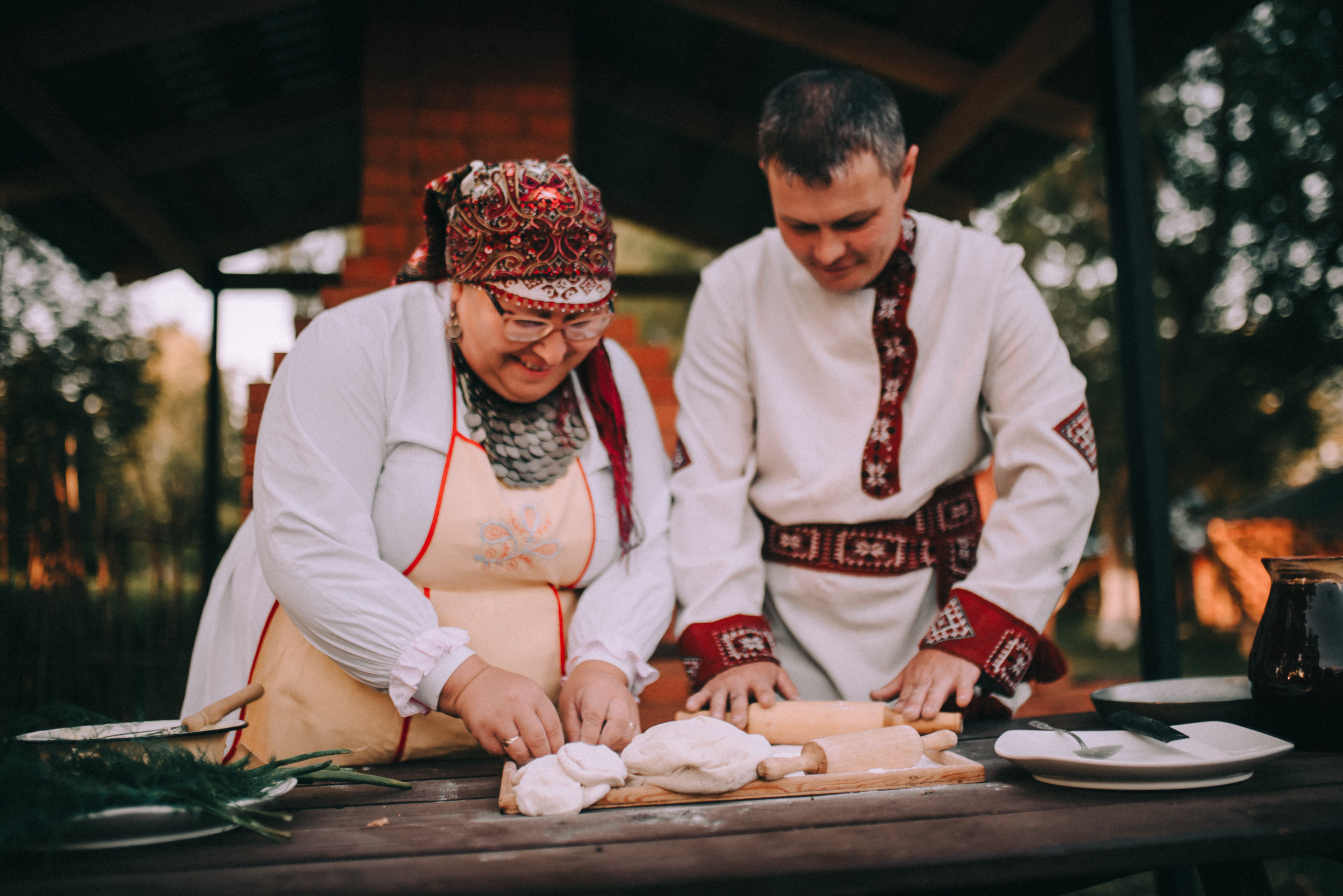 Лав стори. Пекут перепечи. Фотограф Игорь Гуменников Удмуртия Шаркан
