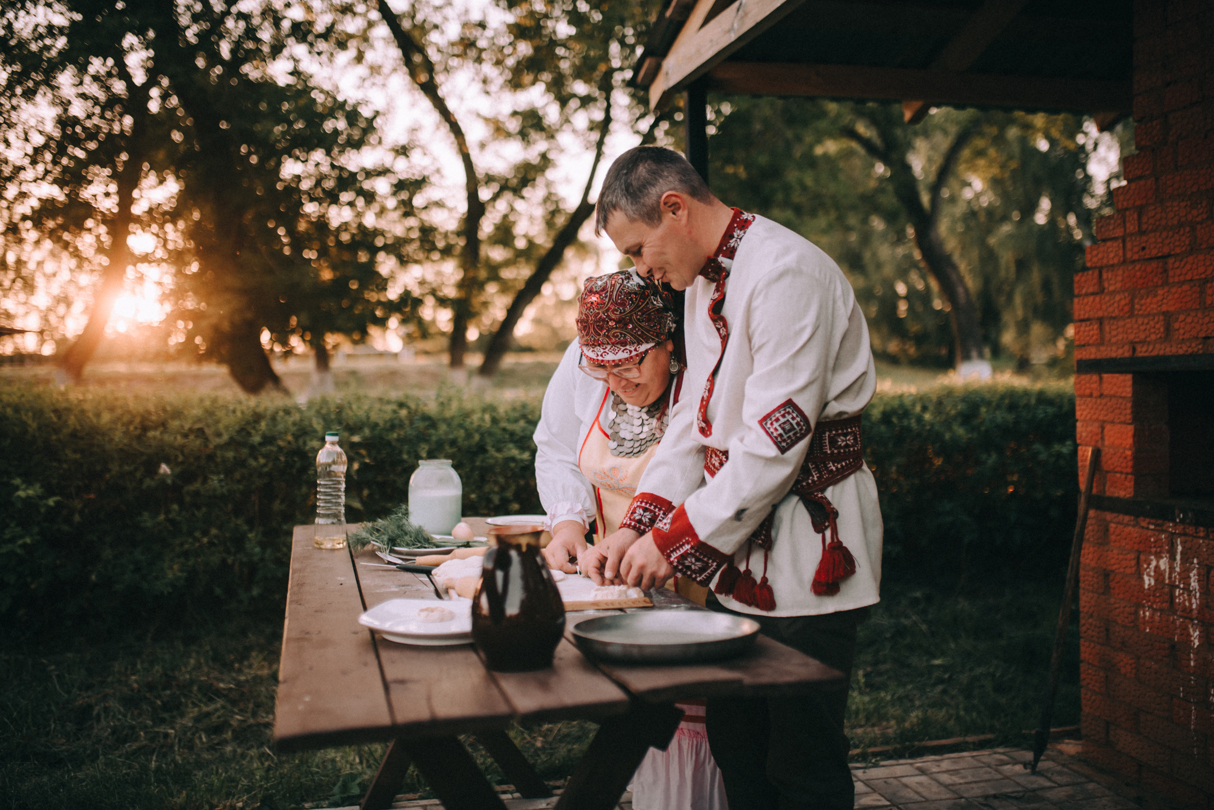 Лав стори. Пекут перепечи. Фотограф Игорь Гуменников Удмуртия Шаркан