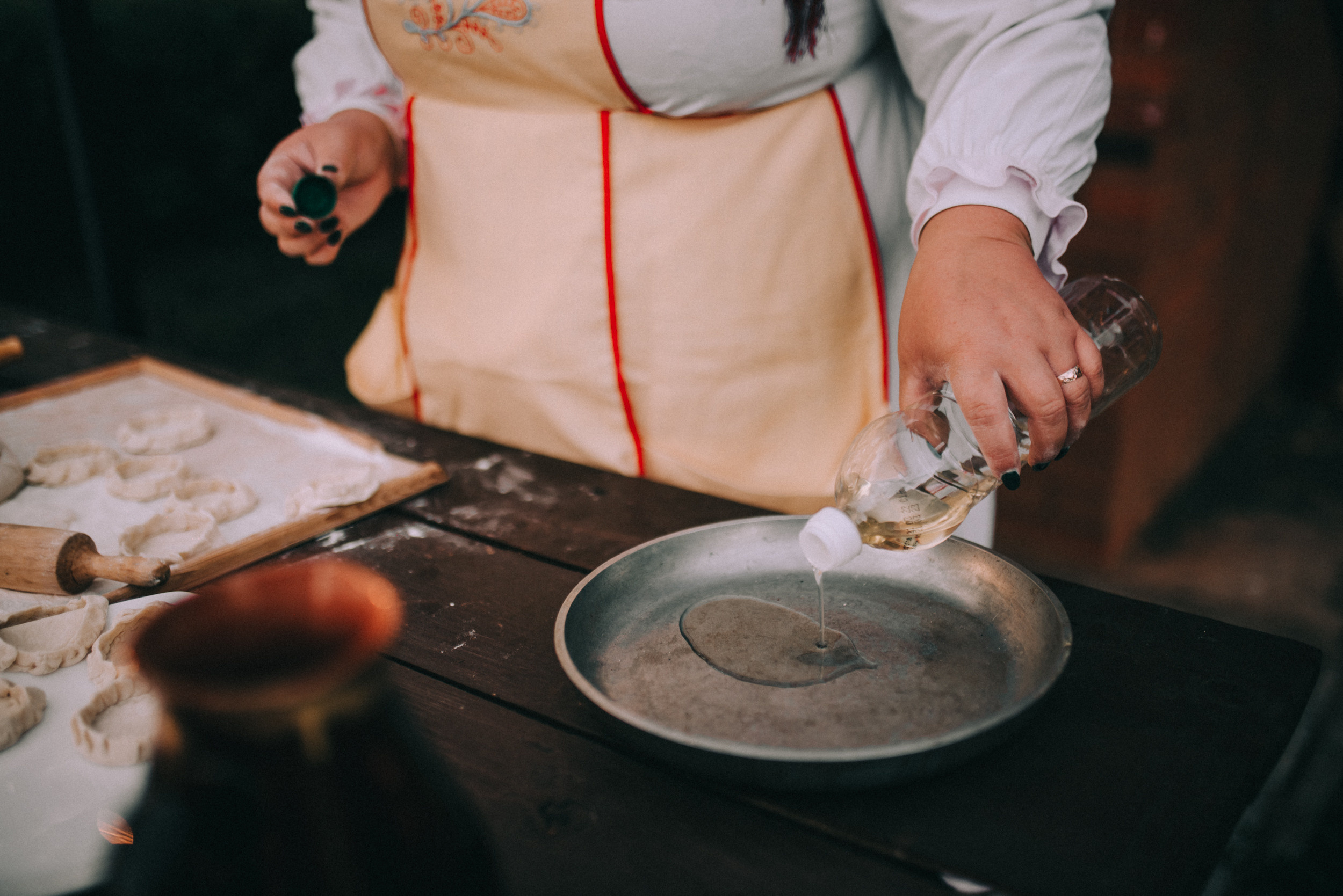 Лав стори. Пекут перепечи. Фотограф Игорь Гуменников Удмуртия Шаркан