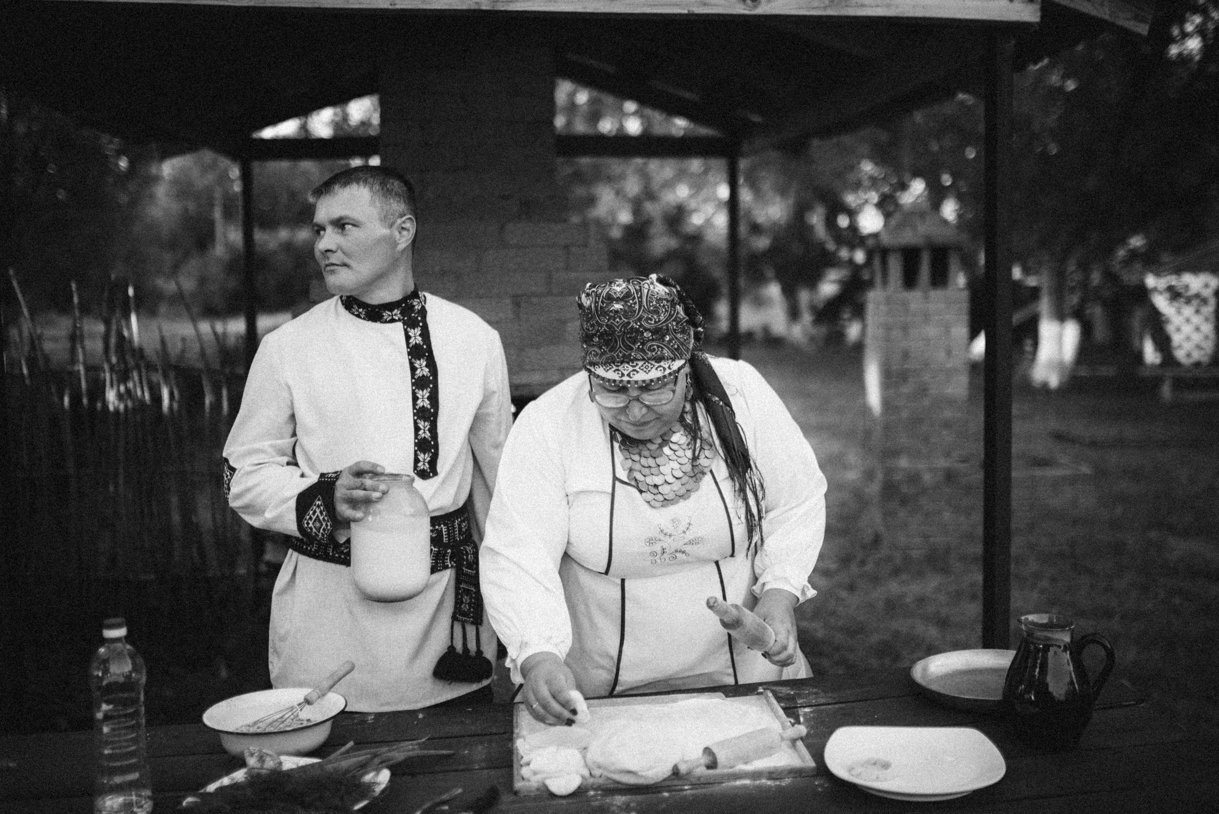 Лав стори. Пекут перепечи. Фотограф Игорь Гуменников Удмуртия Шаркан