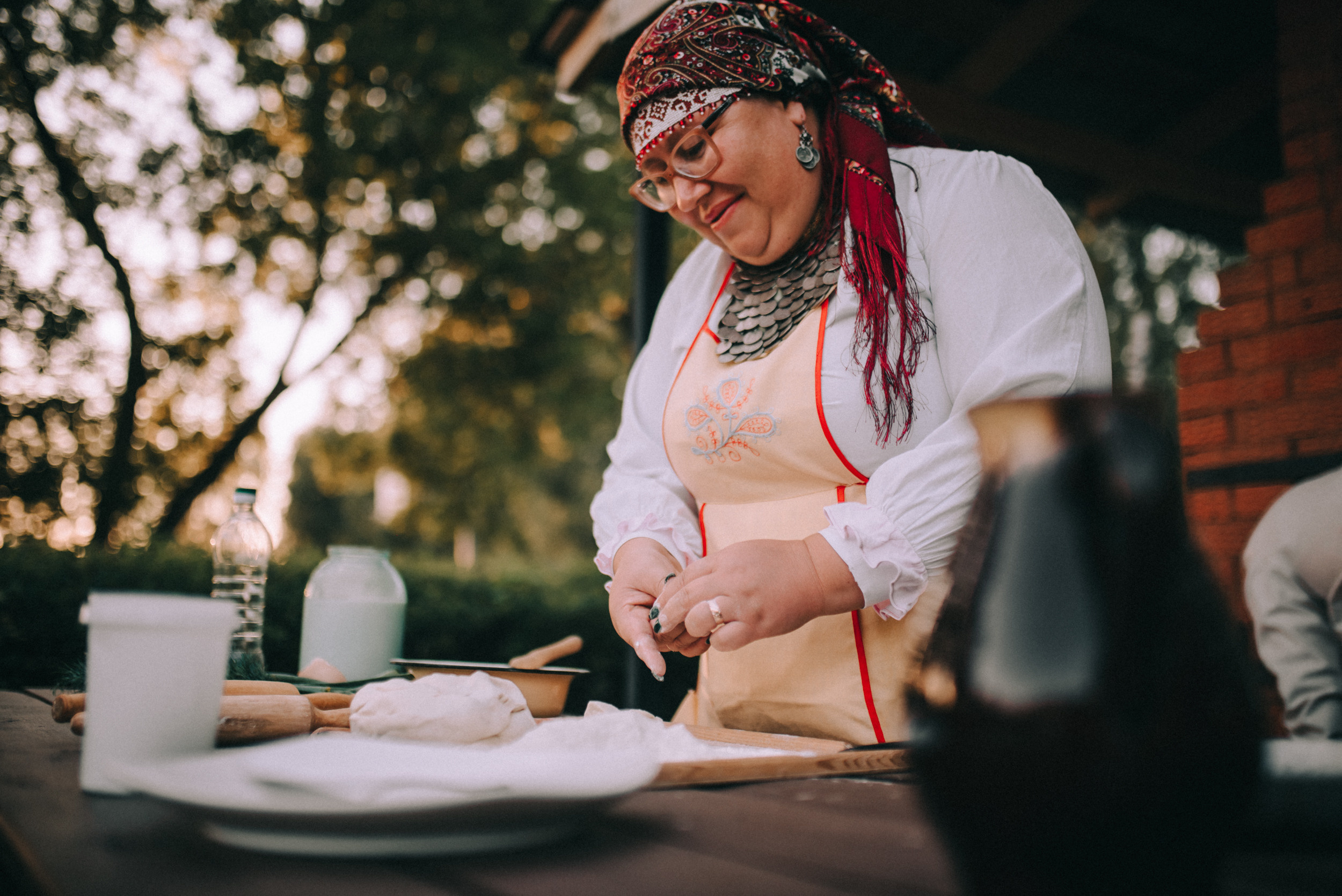 Лав стори. Пекут перепечи. Фотограф Игорь Гуменников Удмуртия Шаркан