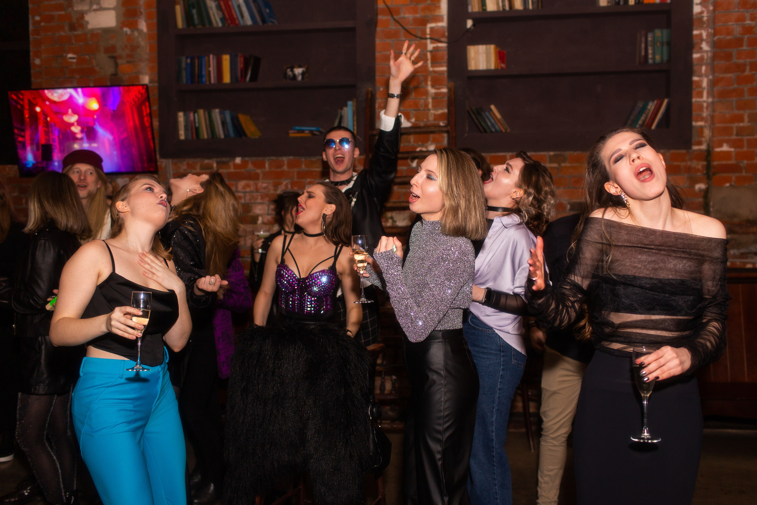 Glam Rock party. Фотограф в Москве Десятова Ксения