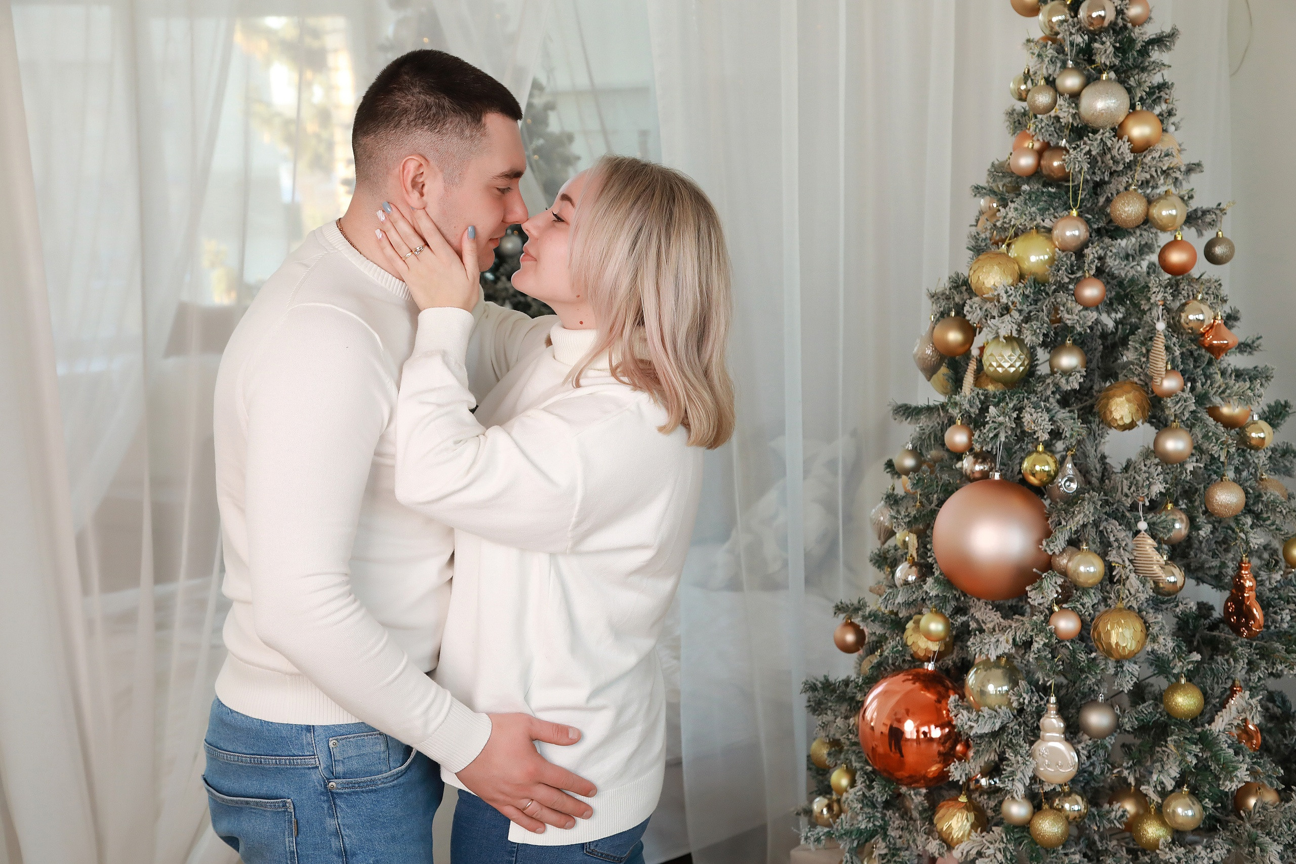 Новогодняя съёмка. Портретный и свадебный фотограф в Туле