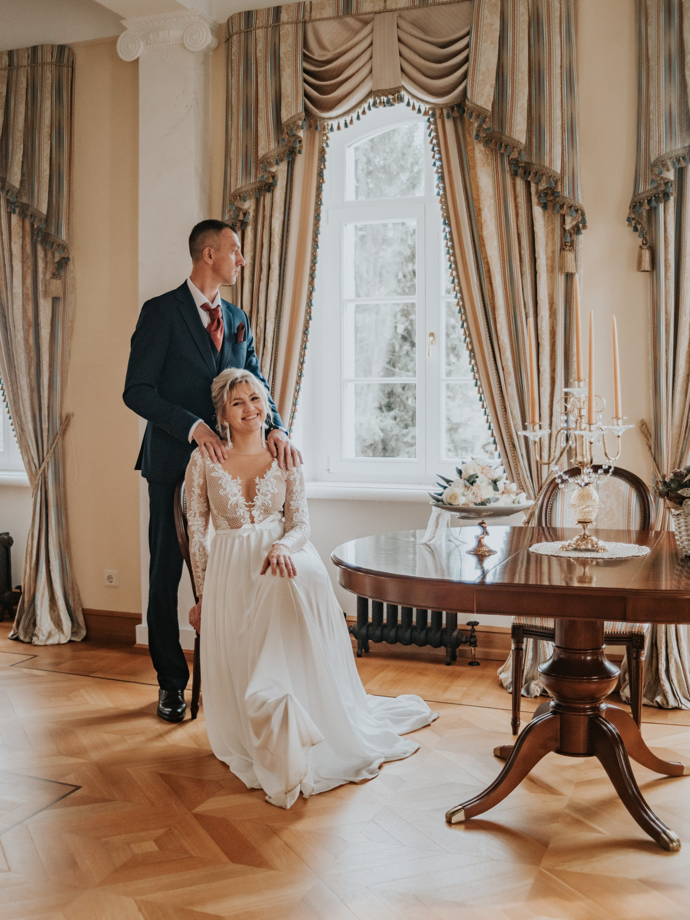 Свадебная фотосессия в усадьбе