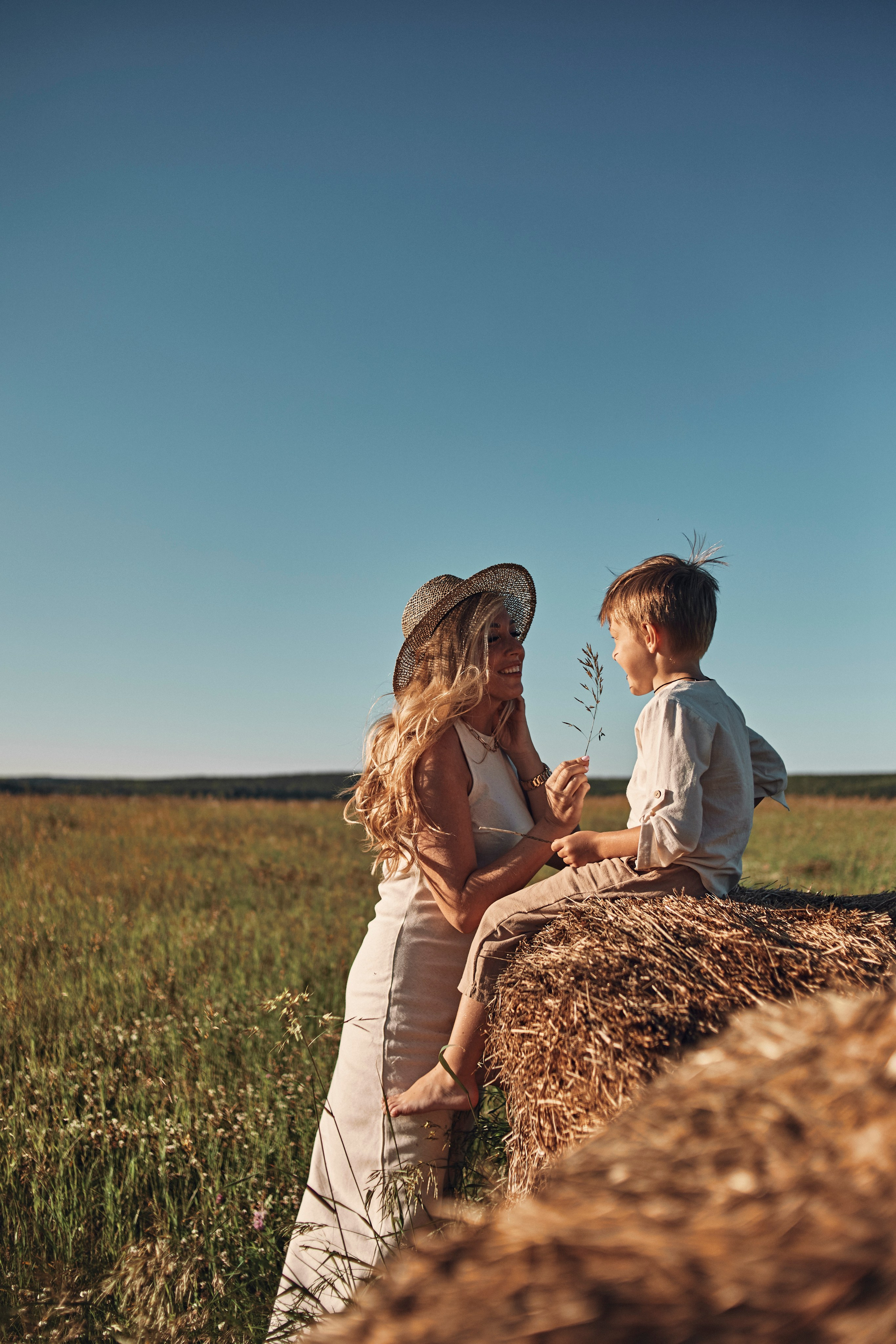 Оля с сыном. Главная