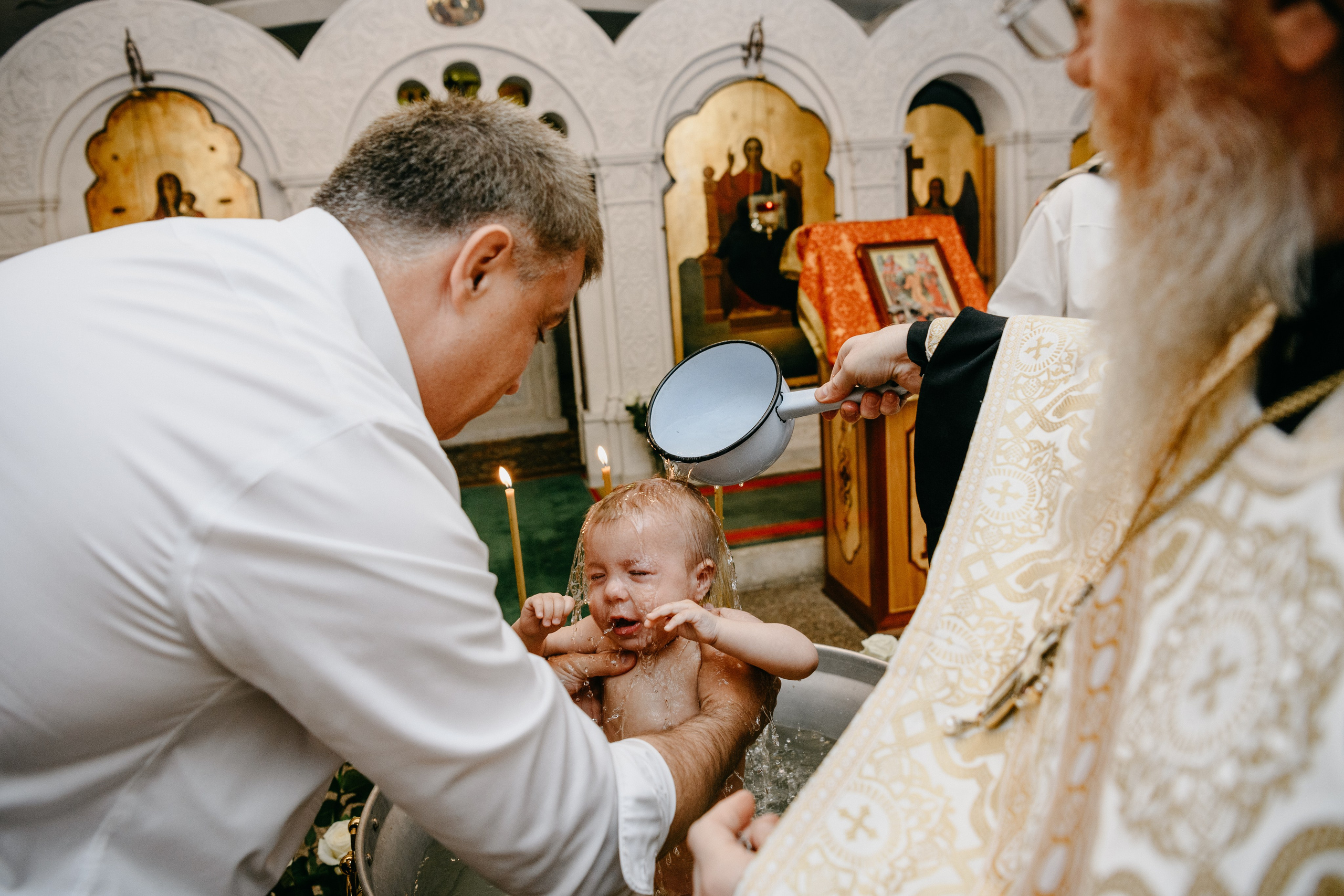 Крещение Александра. Фотограф на выписку из роддома в Москве и МО