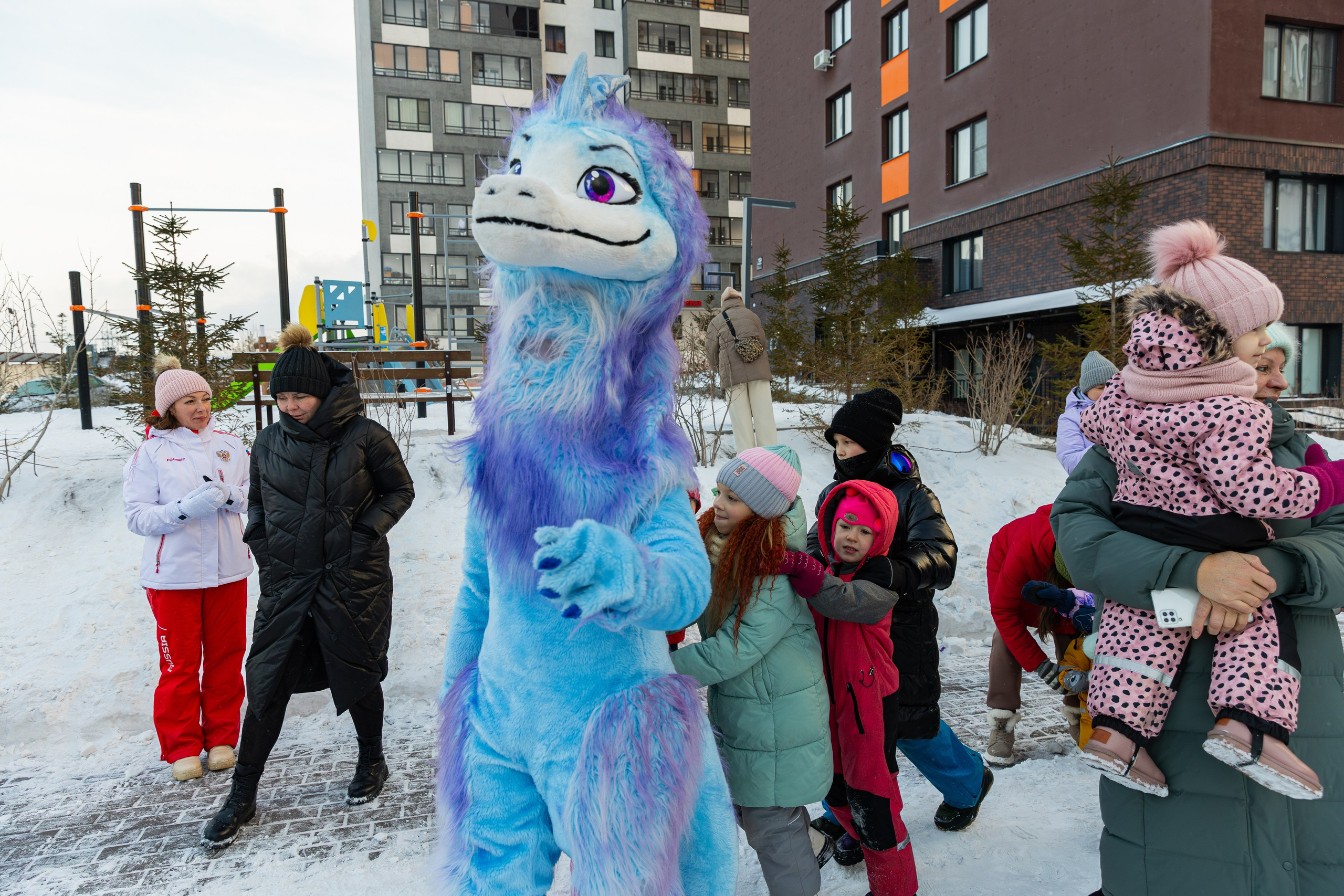 Уличный праздник ЖК «Геометрия». Фотограф Александр Поздняков  Новосибирск