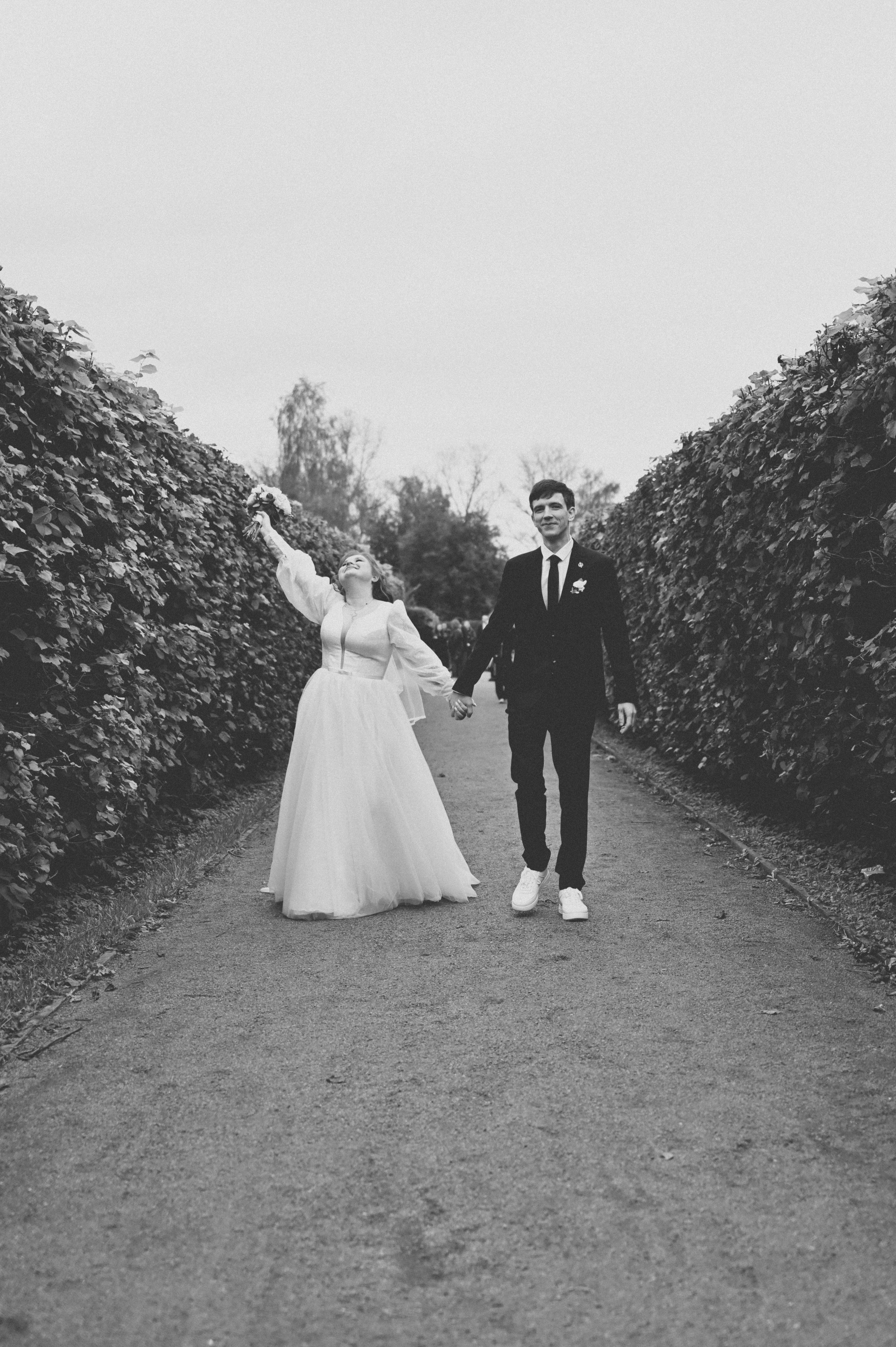 Свадебные зарисовки ЧБ. Фотограф Москва и Московская область Мария Кузьмина