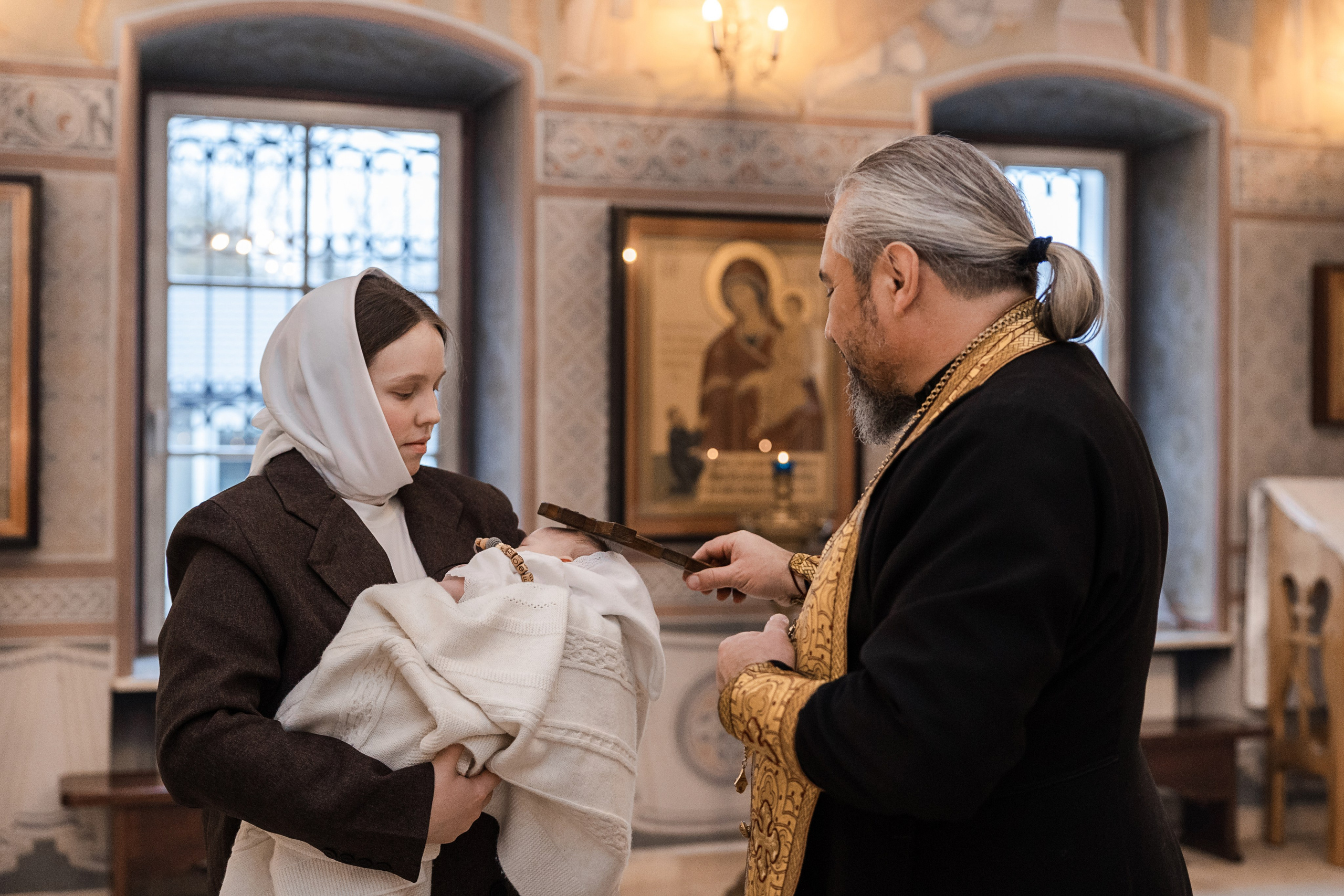 Крещение Тимофея. Фотограф Крещение, Выписка москва