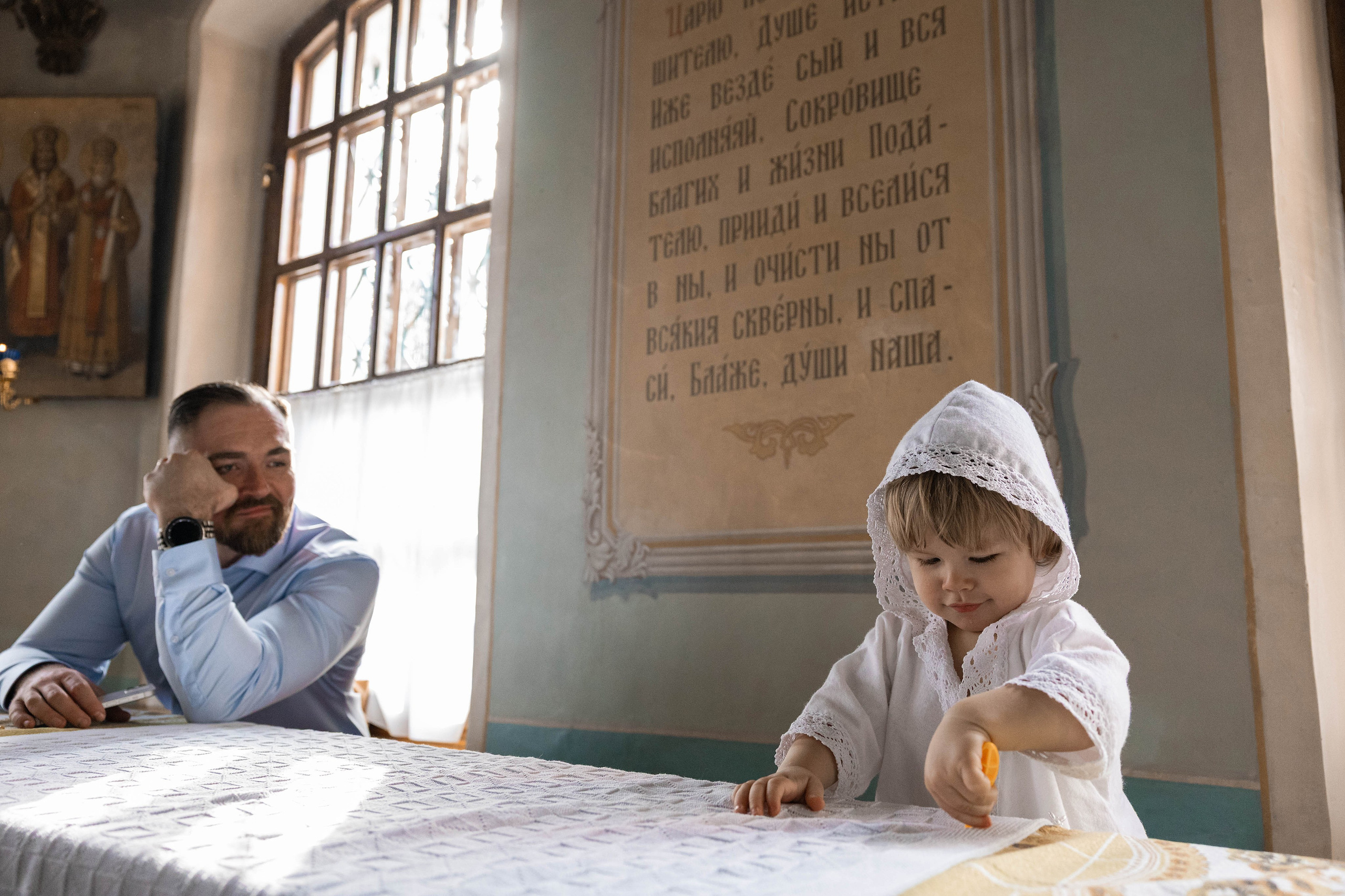 Крещение Даниила. Фотограф Крещение, Выписка москва
