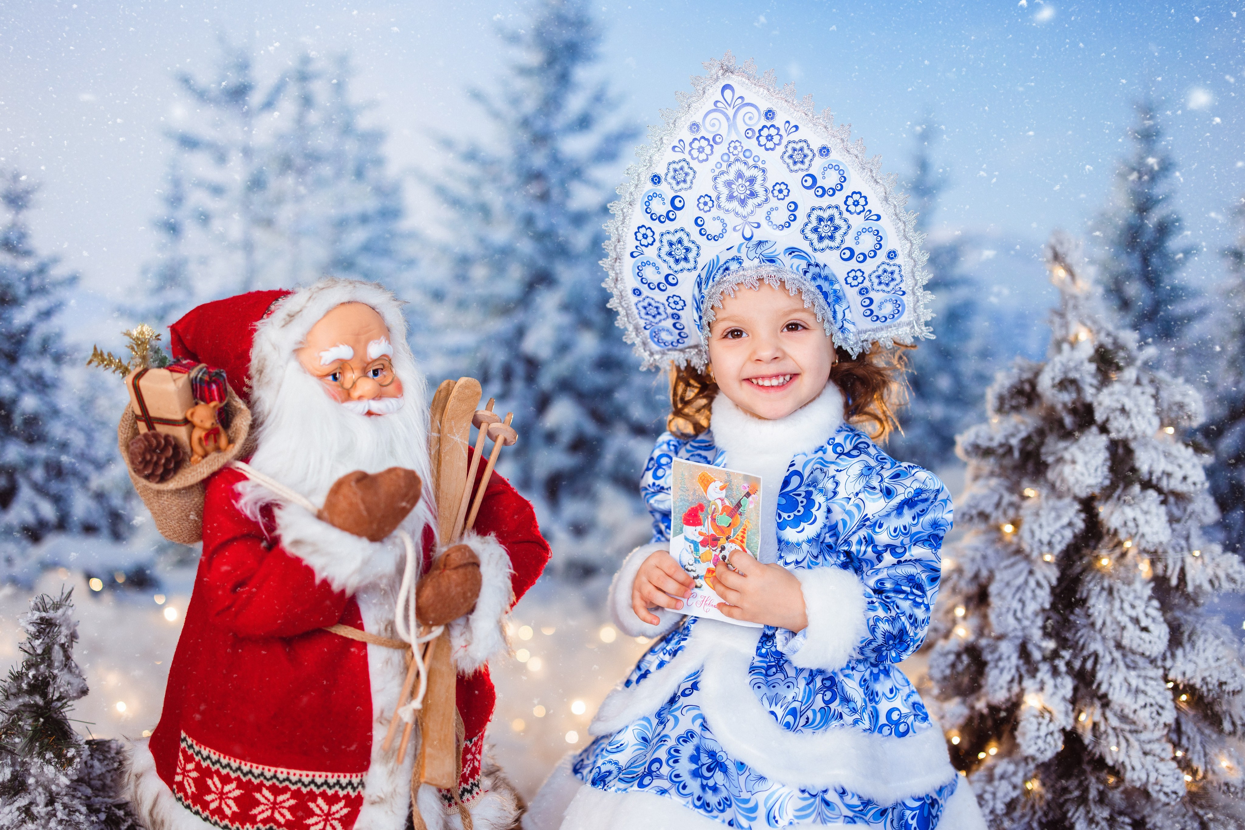 Зимний лес. Семейный и детский фотограф в Краснодаре Анна Трашкова