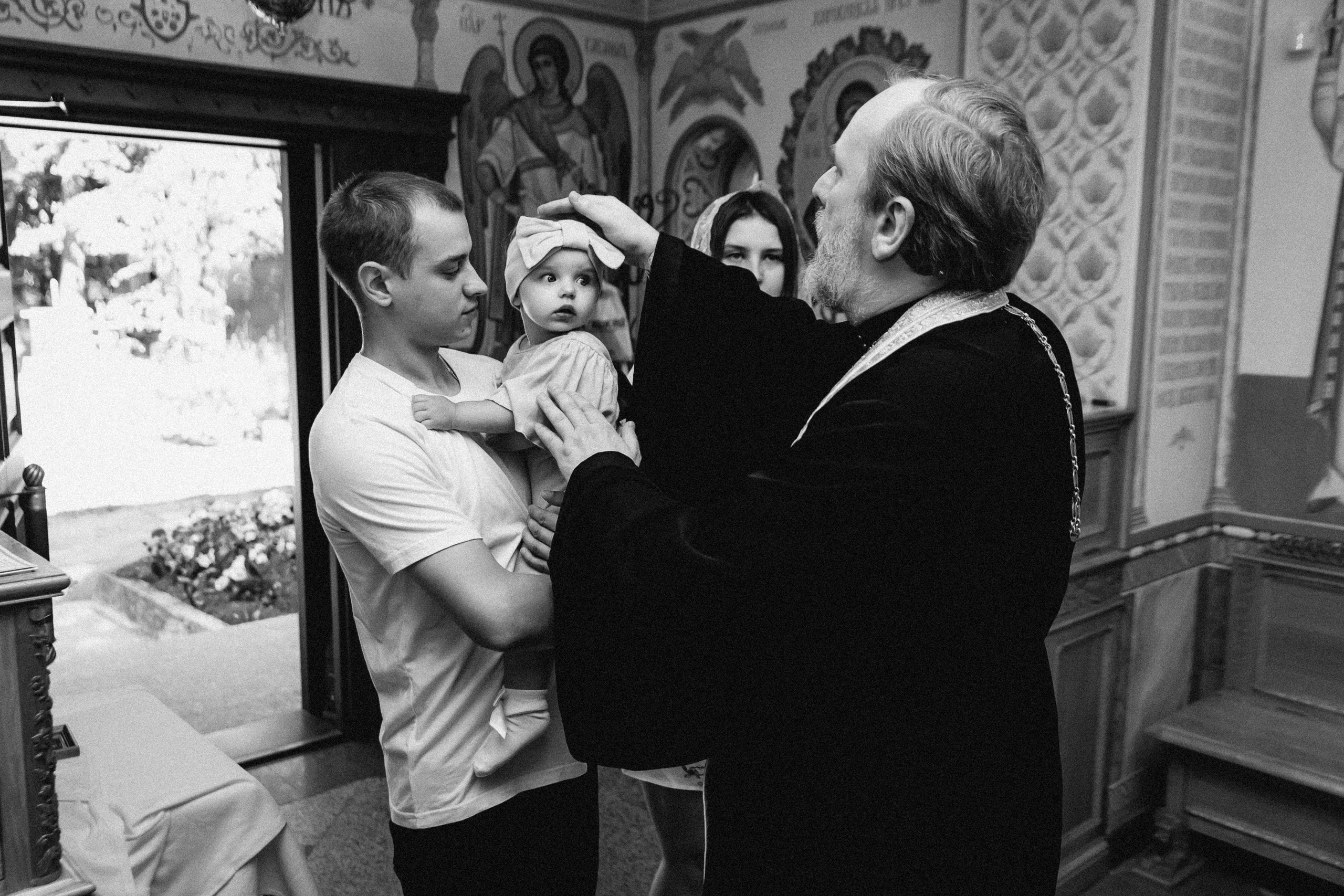 Крещение Юли. Семейный фотограф Минск Усова Ольга