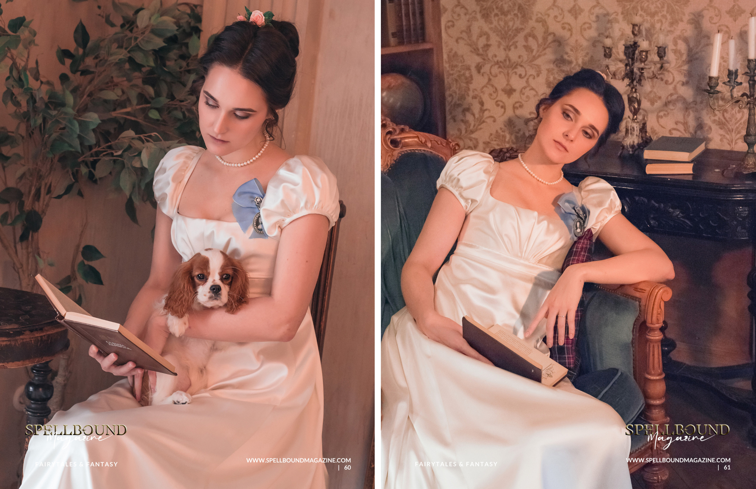 «A day in the life of a Lady» в Spellbound Magazine (февр.2022). Фотограф, ретушёр, графический дизайнер в Петербурге Адрианова Настя