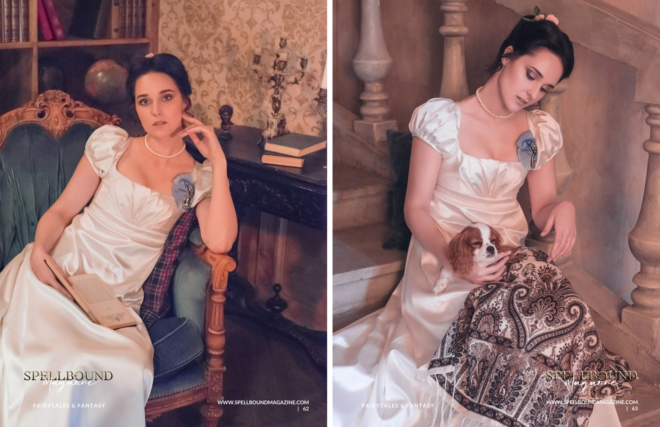 «A day in the life of a Lady» в Spellbound Magazine (февр.2022). Фотограф, ретушёр, графический дизайнер в Петербурге Адрианова Настя