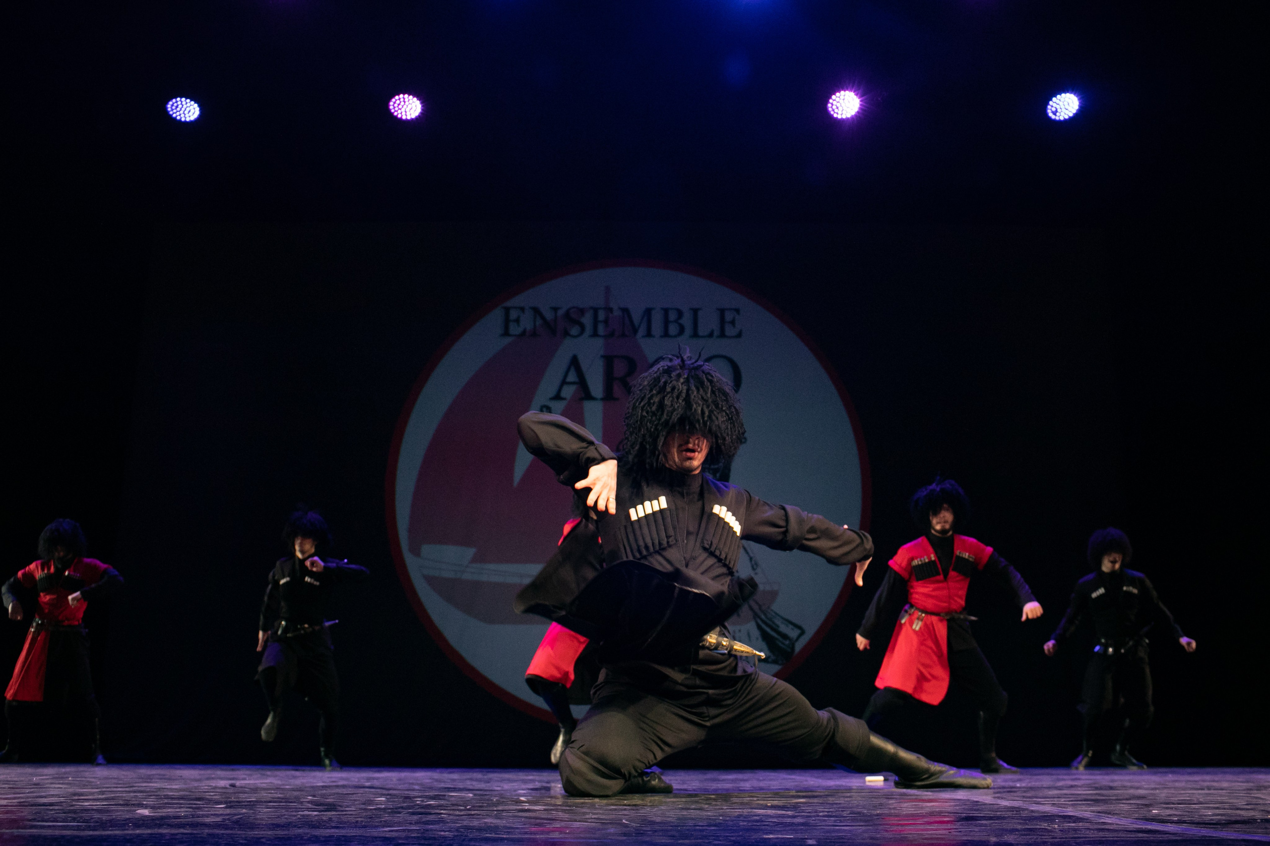 Концерт, грузинские танцы. Art photographer Nino