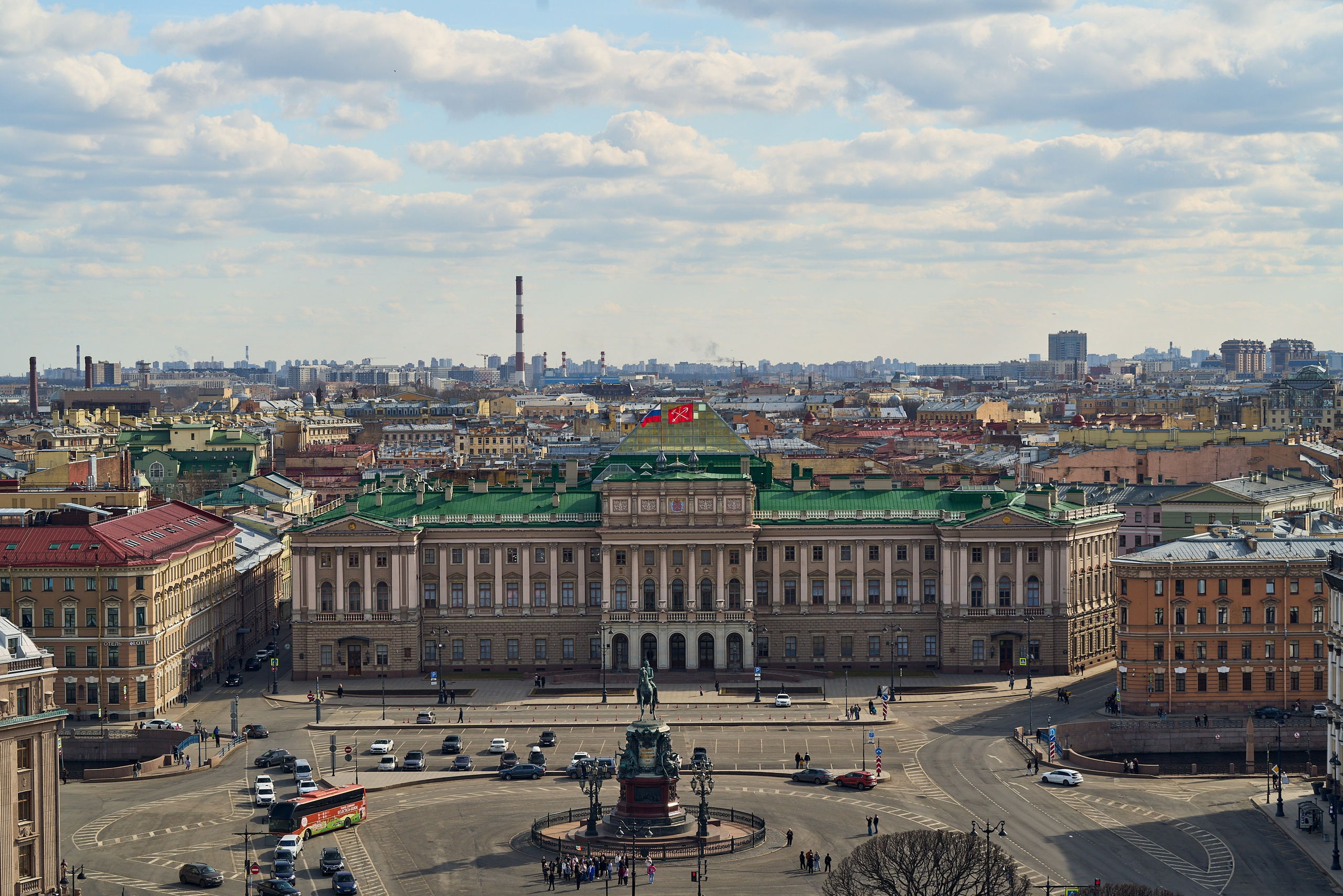 Колоннада Исаакиевского собора