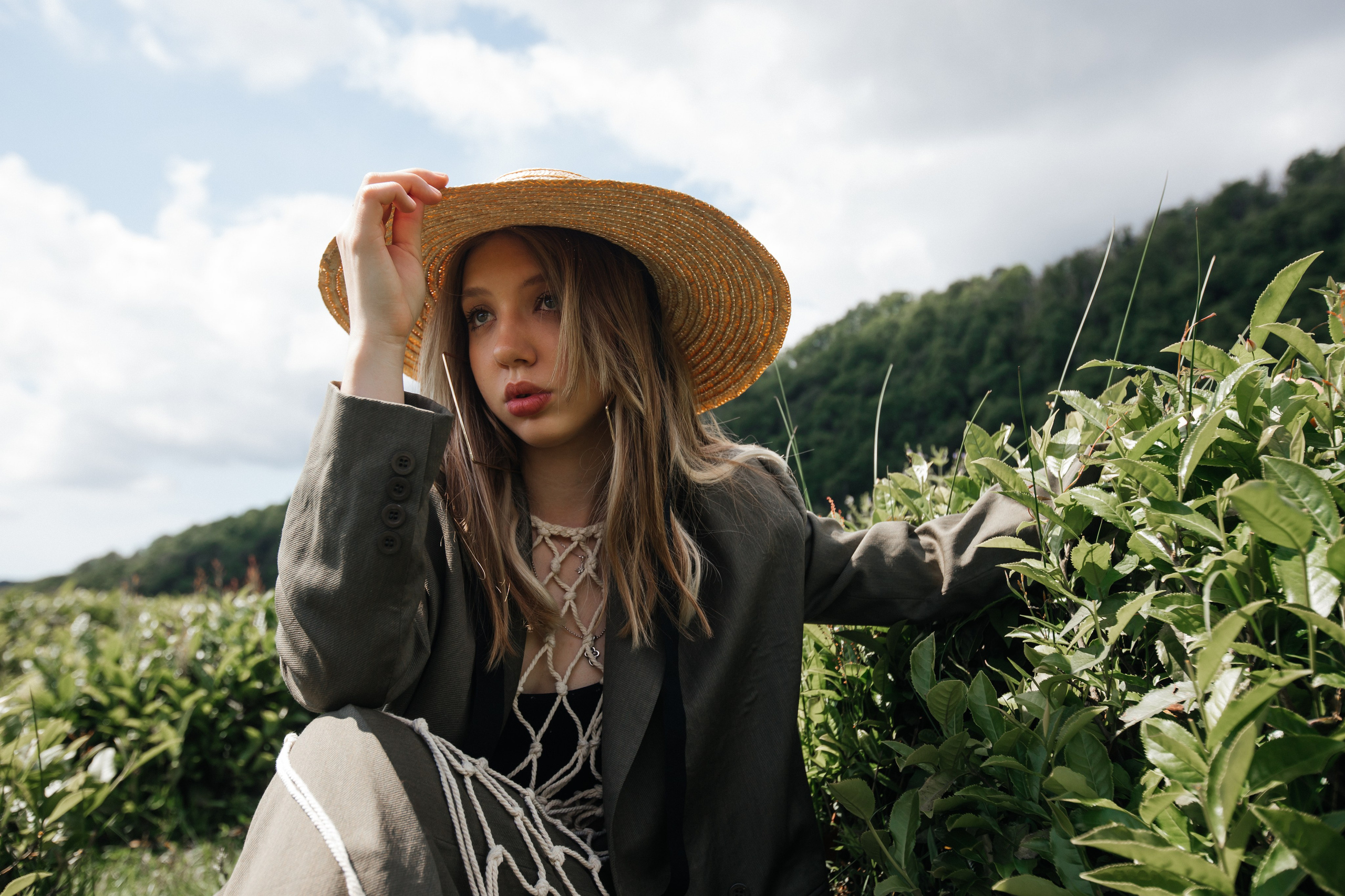 Tea plantation. Efimova Model Agency