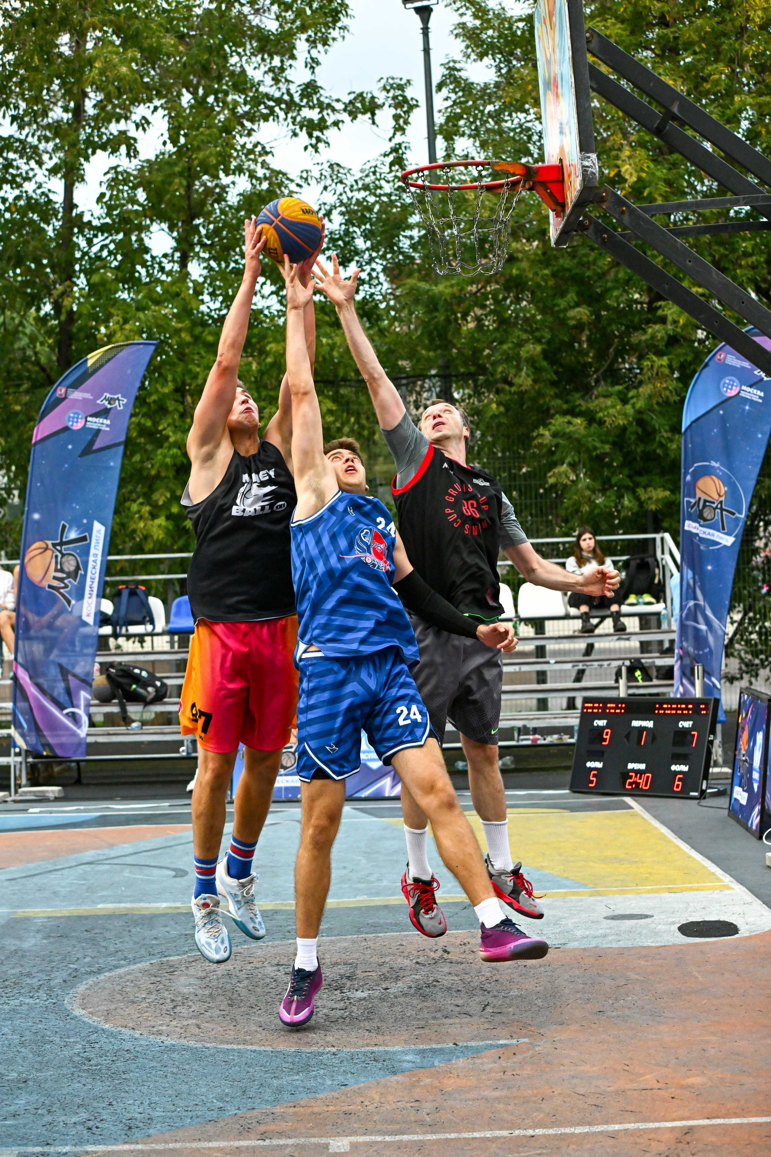 Баскетбол. Фотограф Владимир Муренков в Москве