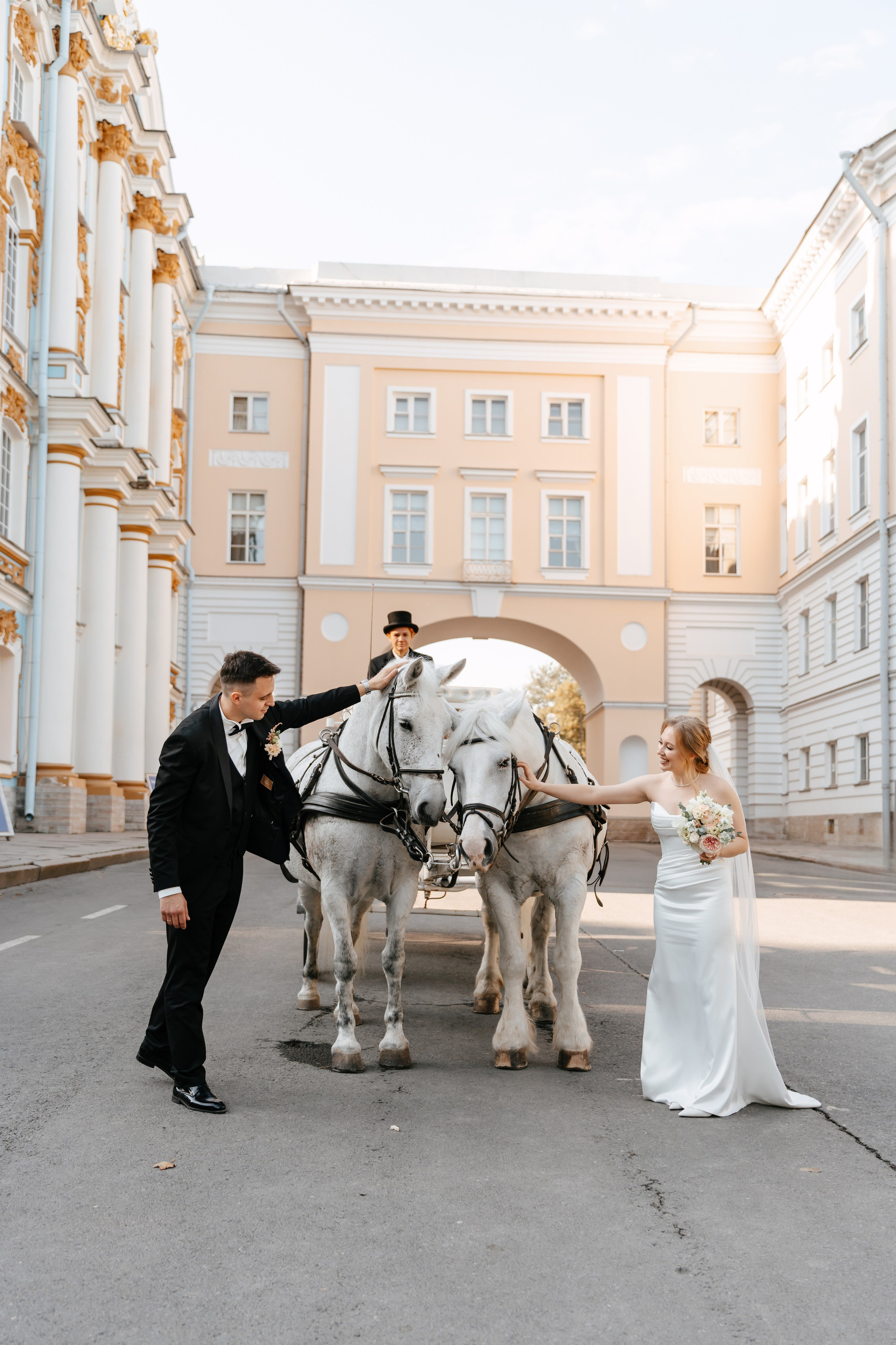 Свадебная фотосессия в Пушкине. Семейный и свадебный фотограф в Санкт-Петербурге и Москве