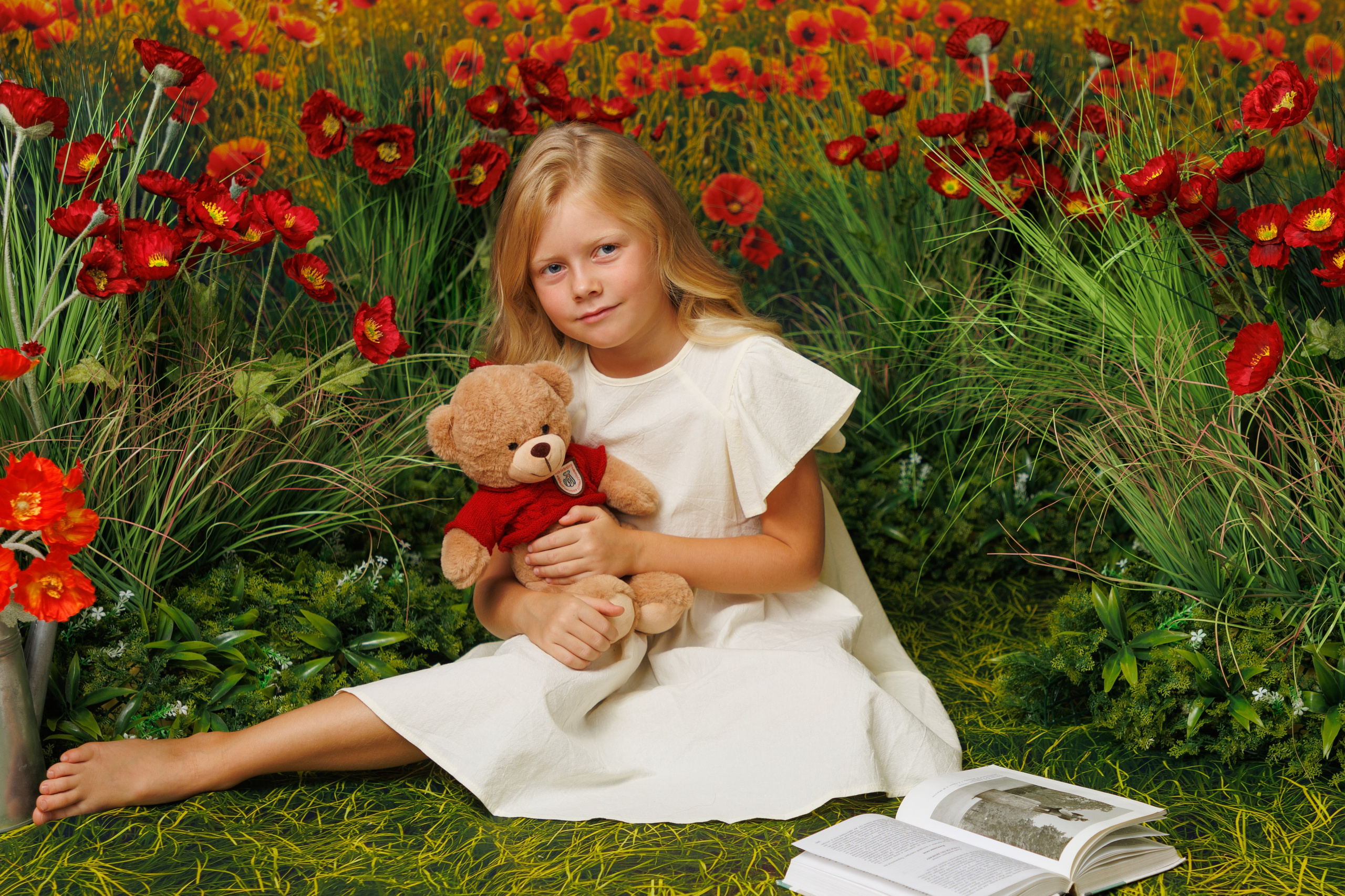 Маки. Детская фотостудия Москва