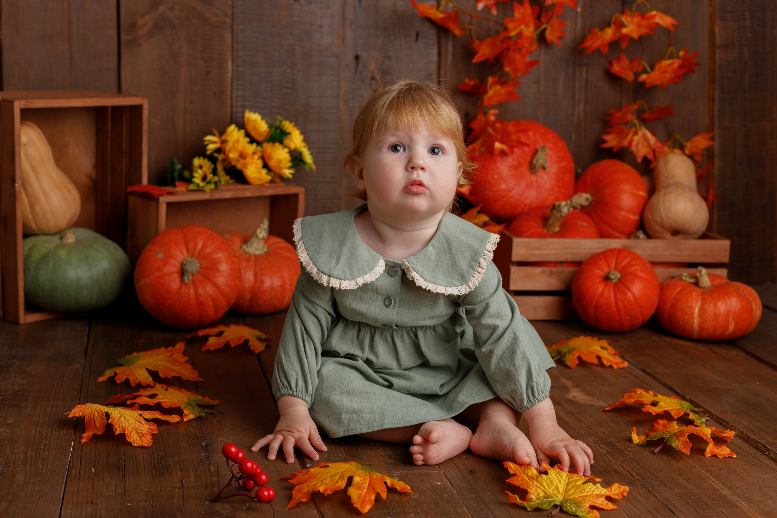 Осенний фотопроект. Фотограф новорожденных, детский фотограф в г. Оренбурге Екатерина Козлова