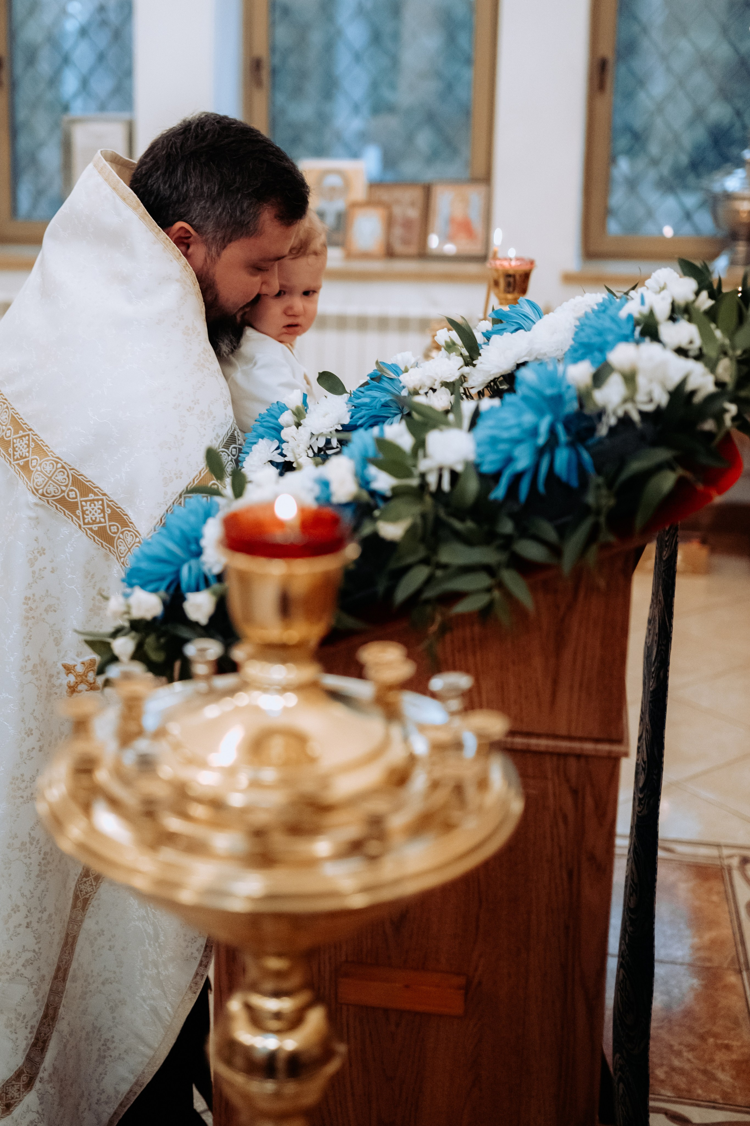 Фотосессия крещения в парке Елочки Домодедово. Семейный фотограф в Москве и в Домодедово Екатерина Патракова