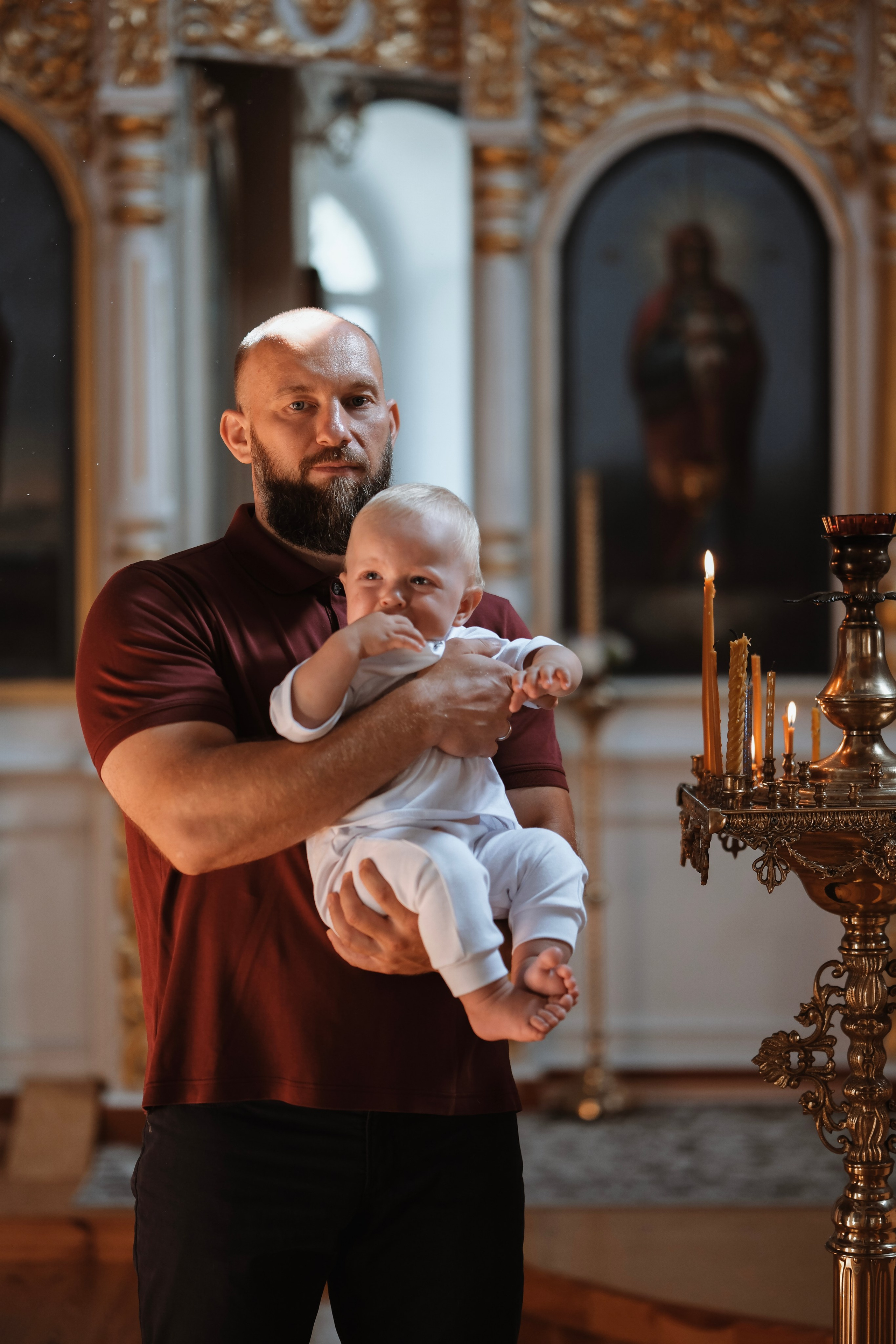 Крещение Тимофея!. Фотограф новорожденных в Брянске Анжелика Прохоренкова