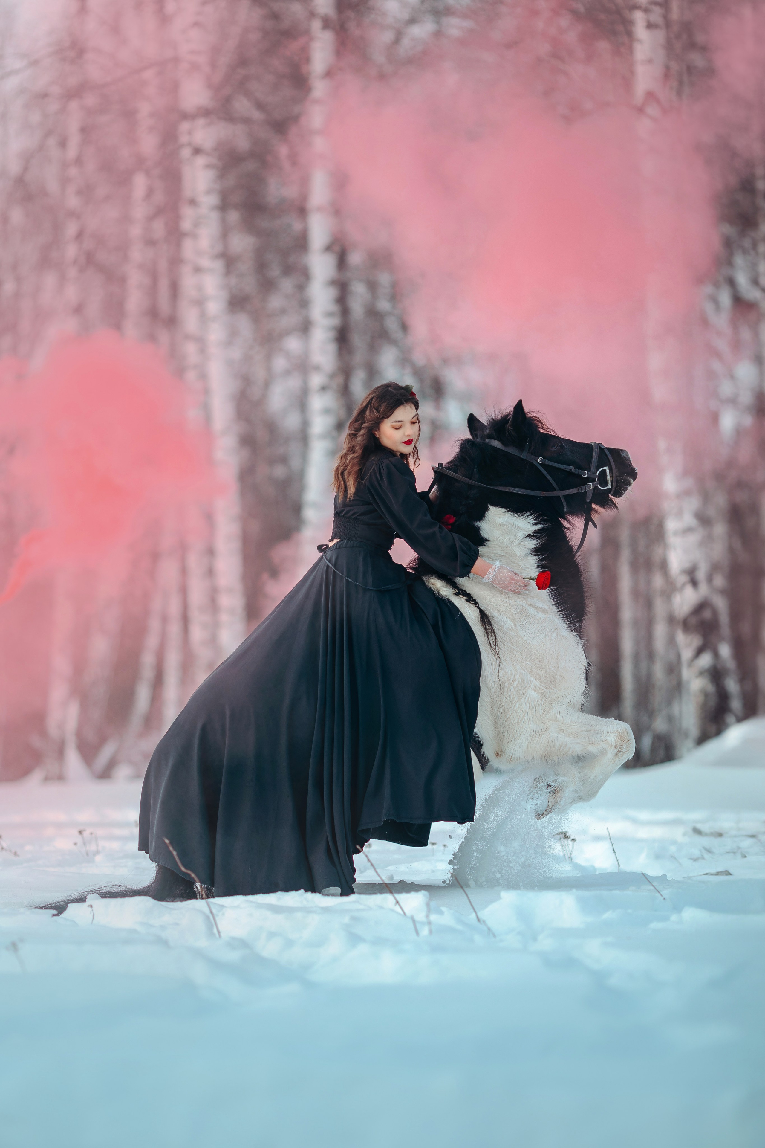 Катя и Шери. Анна Молчанова конный фотограф в Тюмени | фотосессии с лошадьми Тюмень