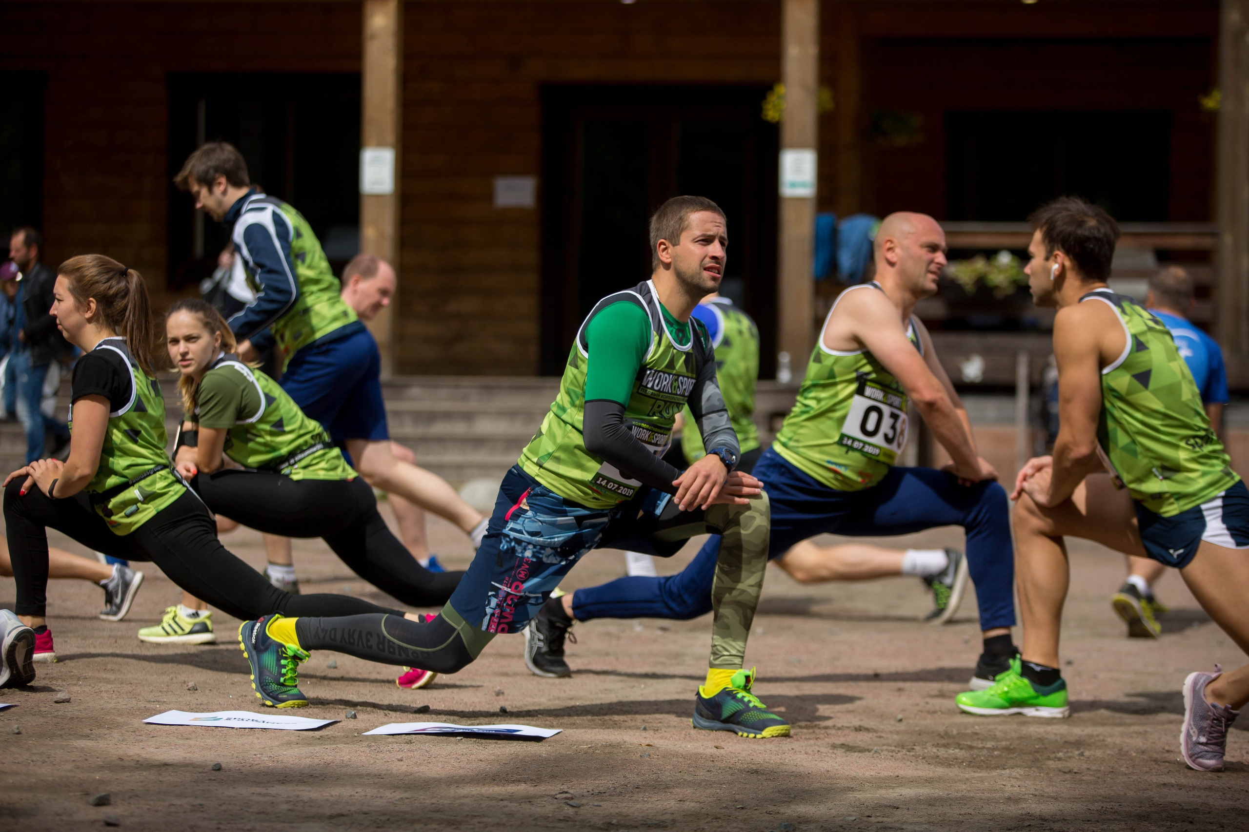 Забег для «Work&Sport». Снимаю съемки