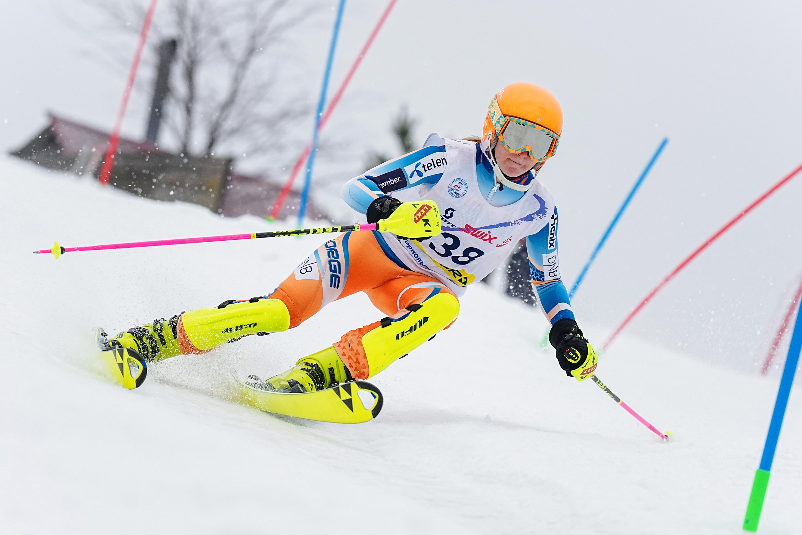 Горные лыжи. Первенство Московской области. Слалом. Шуколово