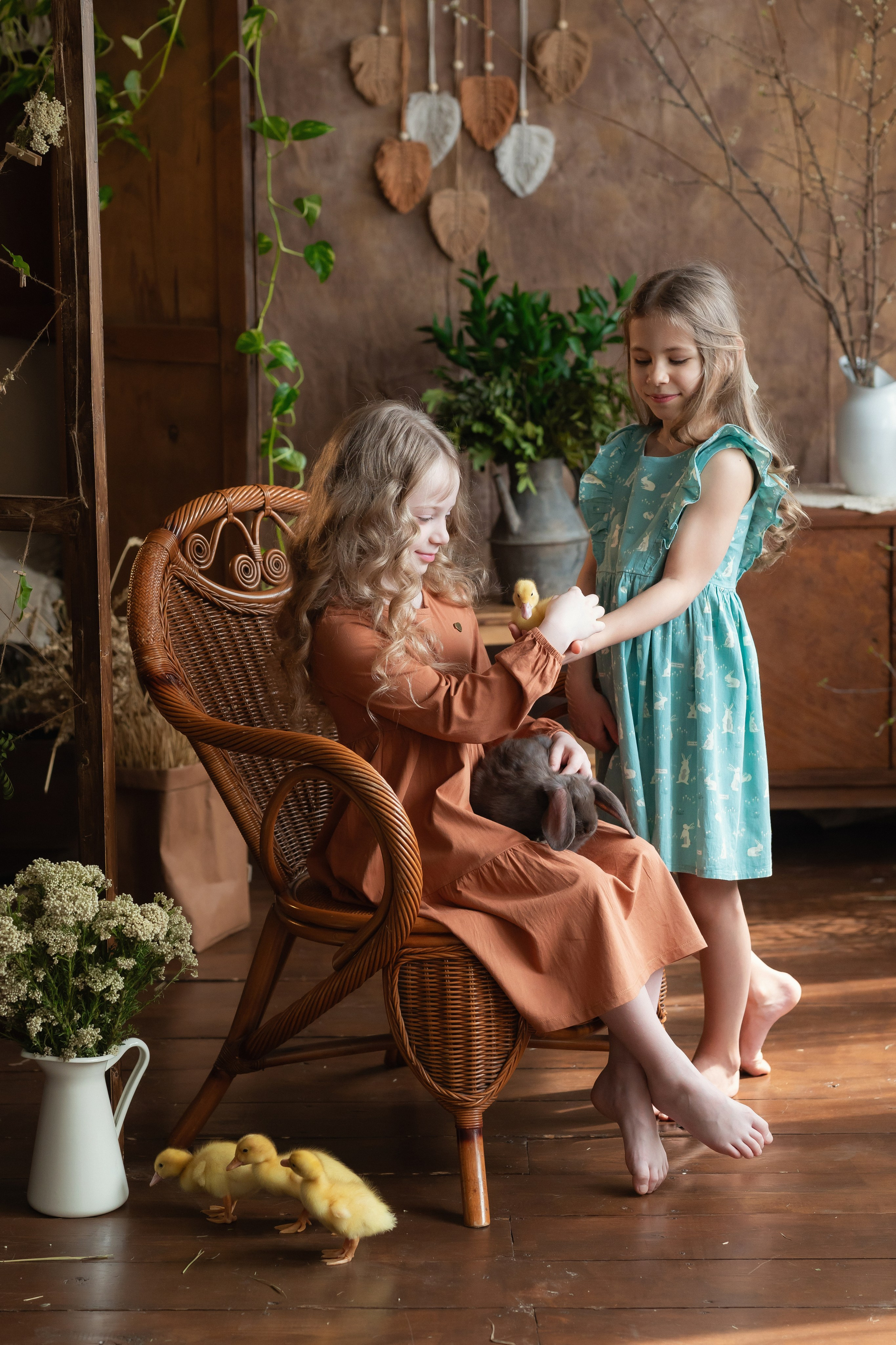 Пасхальный фотопроект для детей. Фотограф Благовещенск Анна Емельянова